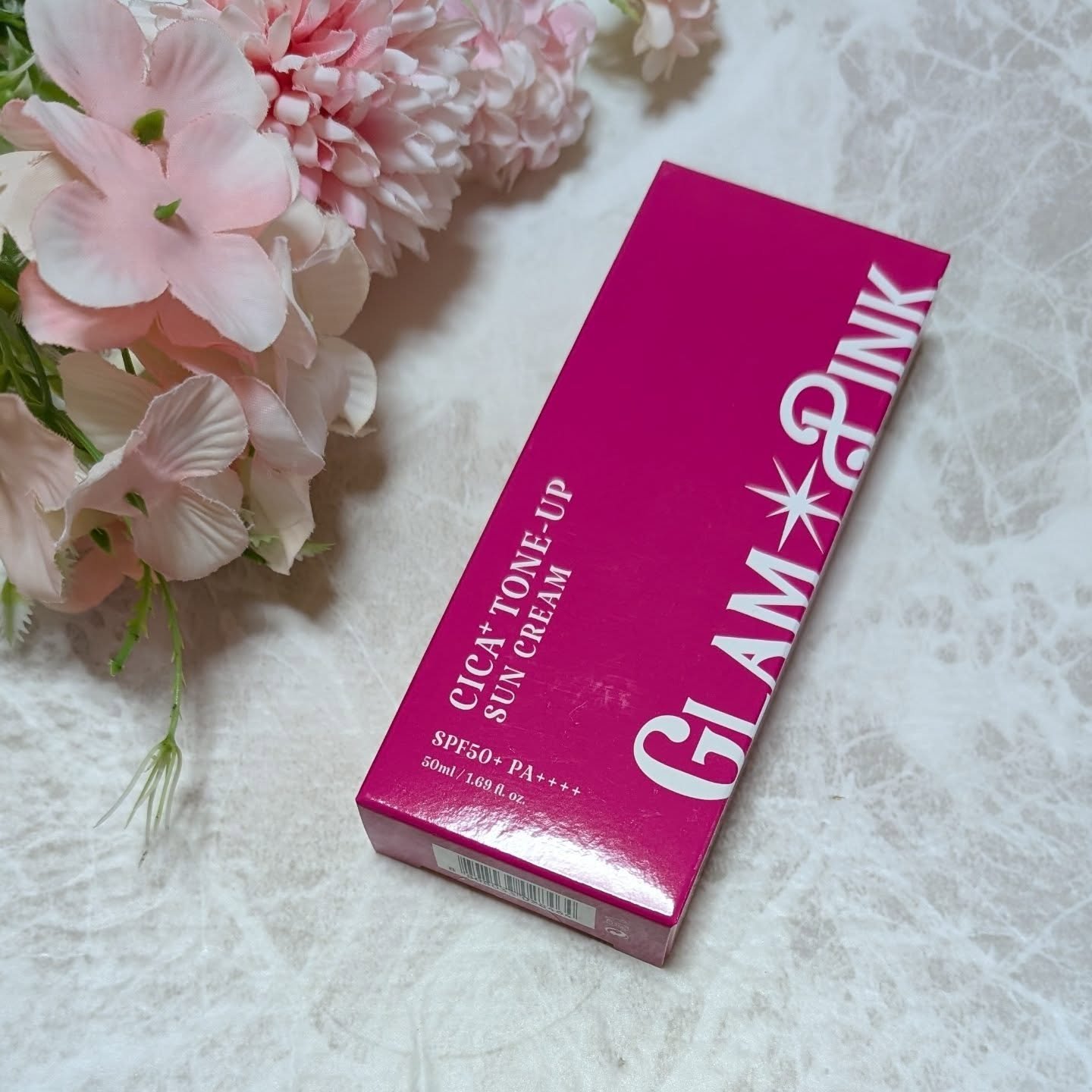 シカプラス トーンアップ サンスクリーン/Glam Pink/日焼け止めクリームを使ったクチコミ（1枚目）