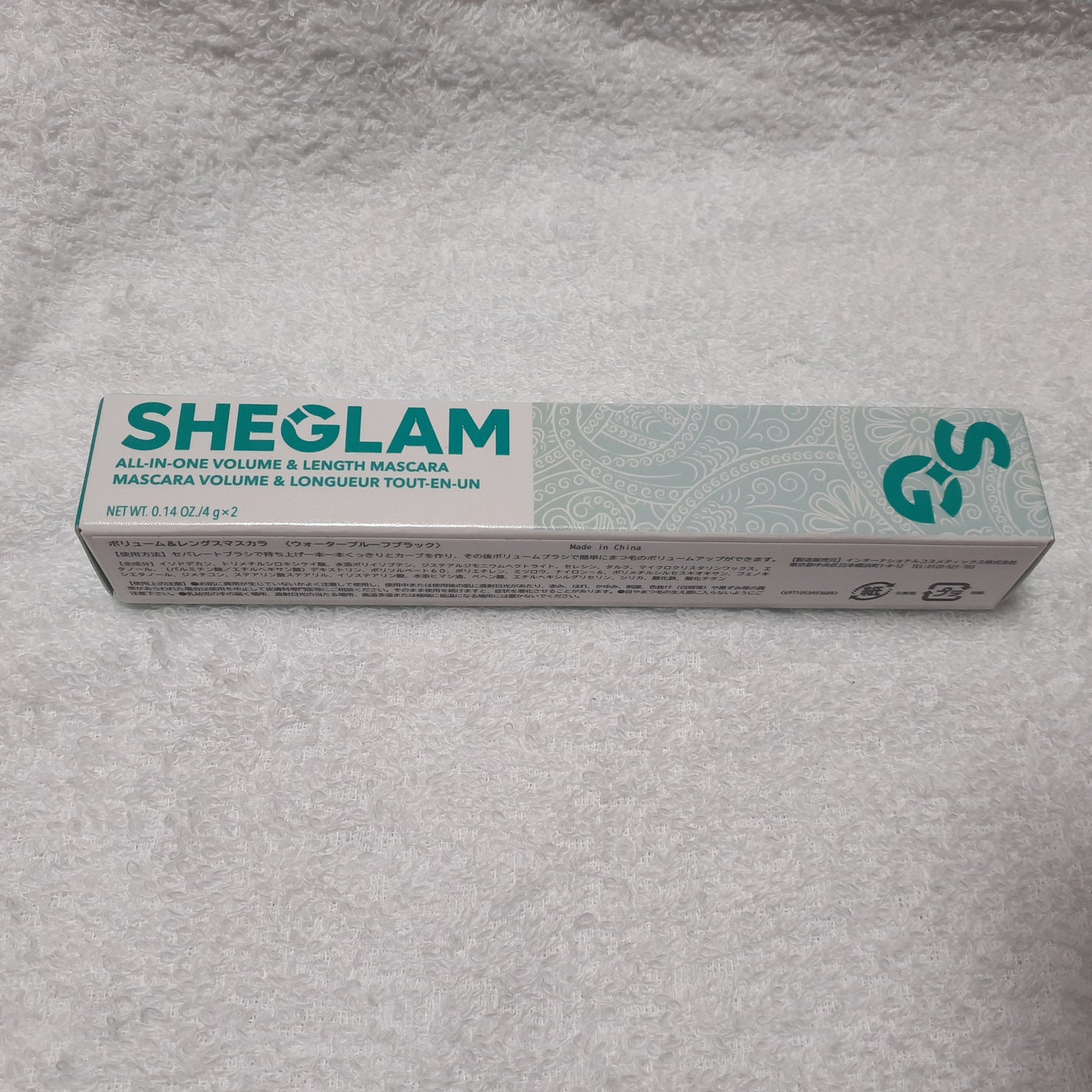 オールインワンボリューム&レングスマスカラ/SHEGLAM/マスカラを使ったクチコミ(1枚目)