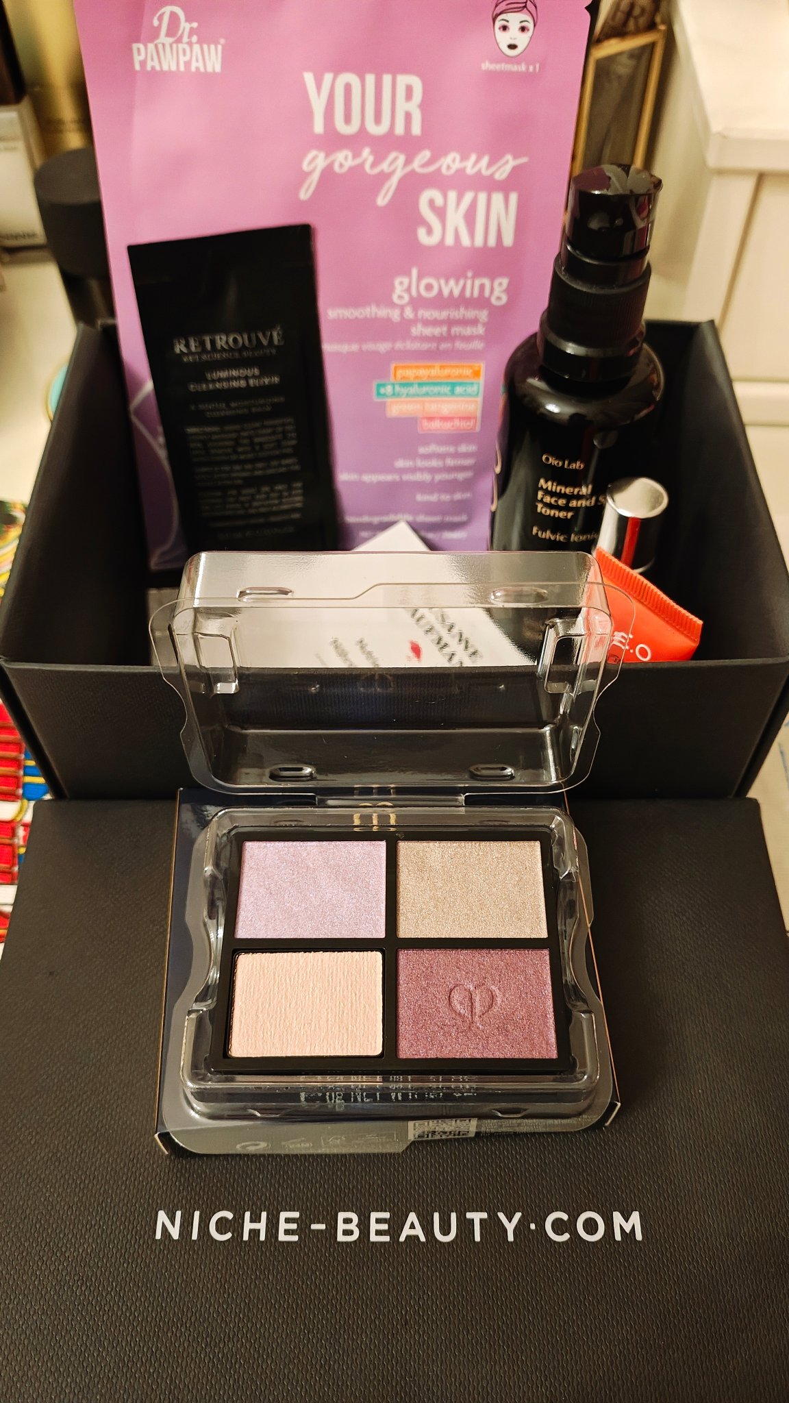 オンブルクルールクアドリ 12 Purple Ocean Twilight（レフィル）/クレ・ド・ポー ボーテ/アイシャドウパレットを使ったクチコミ（1枚目）