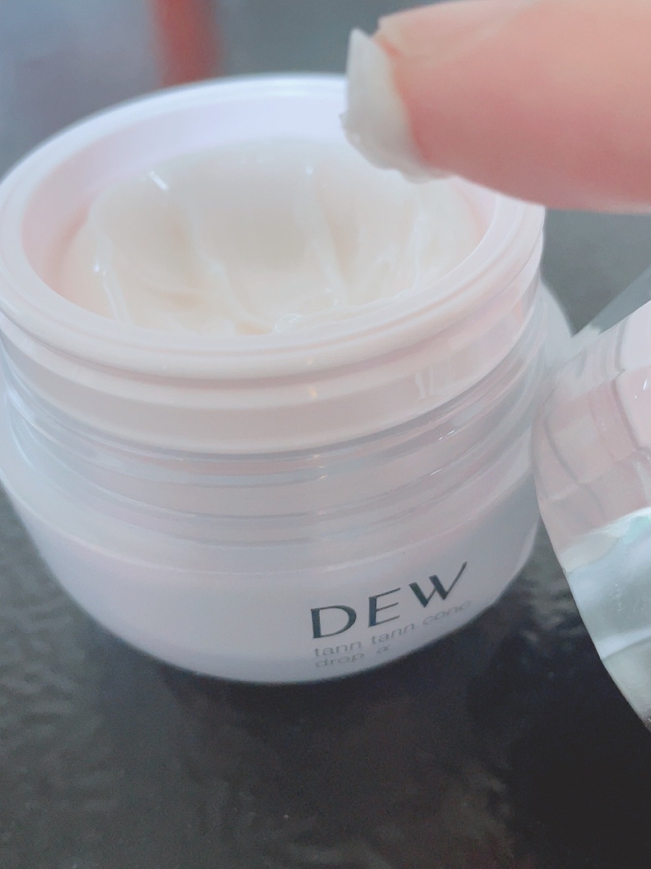 タンタンコンクドロップα/DEW/フェイスクリームを使ったクチコミ（1枚目）