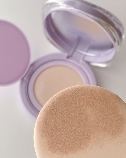 インクラスティングクッションメッシュグロウ/THE FACE SHOP/クッションファンデーションを使ったクチコミ(4枚目)