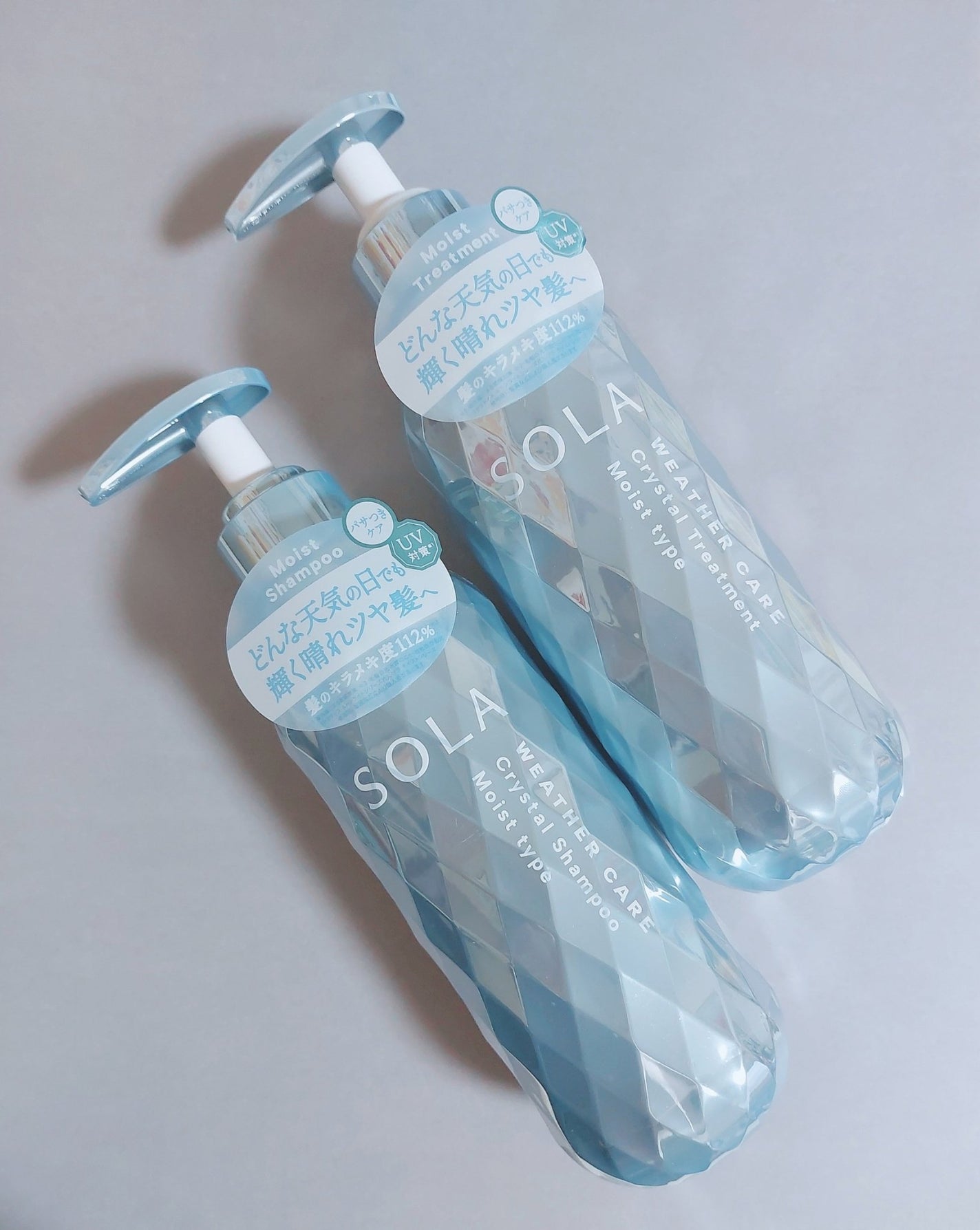 ソラ ウェザーケア クリスタル シャンプー/ヘアトリートメント モイストタイプ/SOLA WEATHER CARE/市販シャンプーを使ったクチコミ(5枚目)