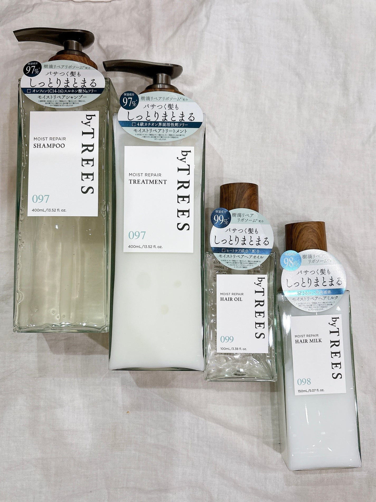バイツリーズ モイストリペアシャンプー/トリートメント/byTREES/市販シャンプーを使ったクチコミ(1枚目)