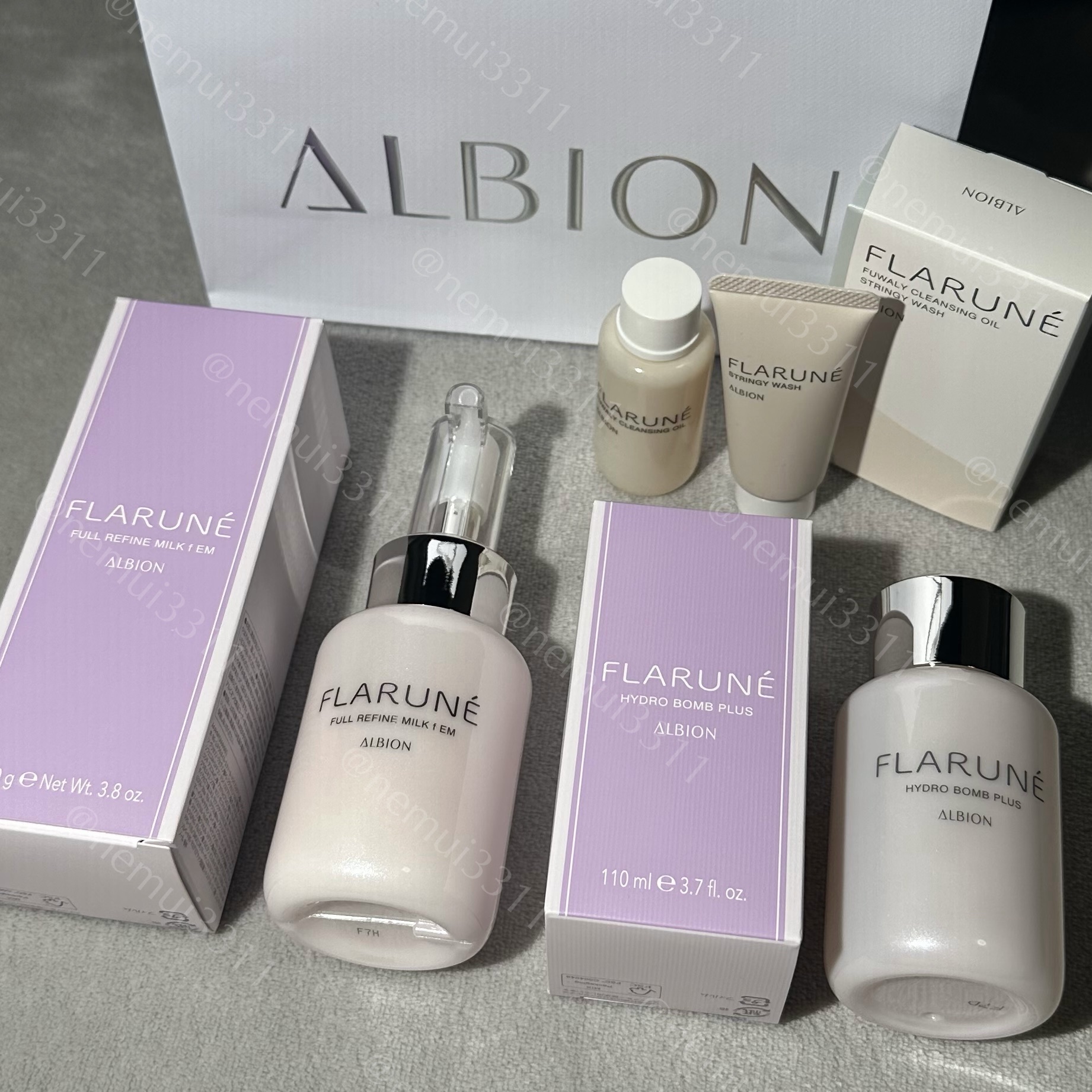 フラルネ フワリィ クレンジングオイル/ALBION/オイルクレンジングを使ったクチコミ（1枚目）