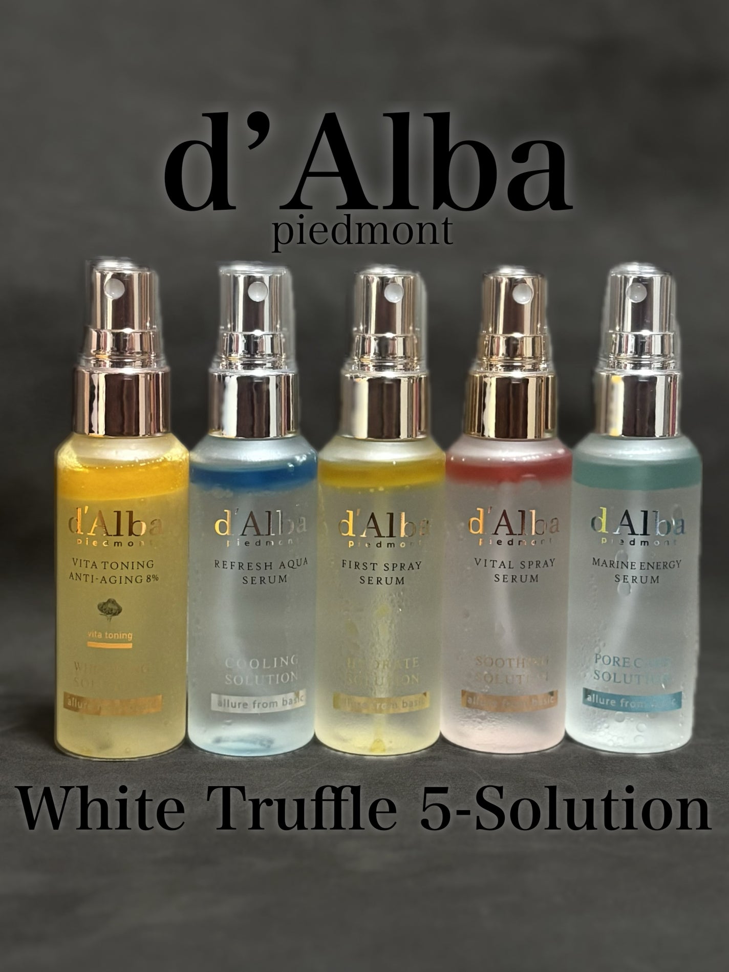 ダルバ ホワイトトリュフファーストスプレーセラム/ダルバ/ミスト状化粧水を使ったクチコミ(1枚目)