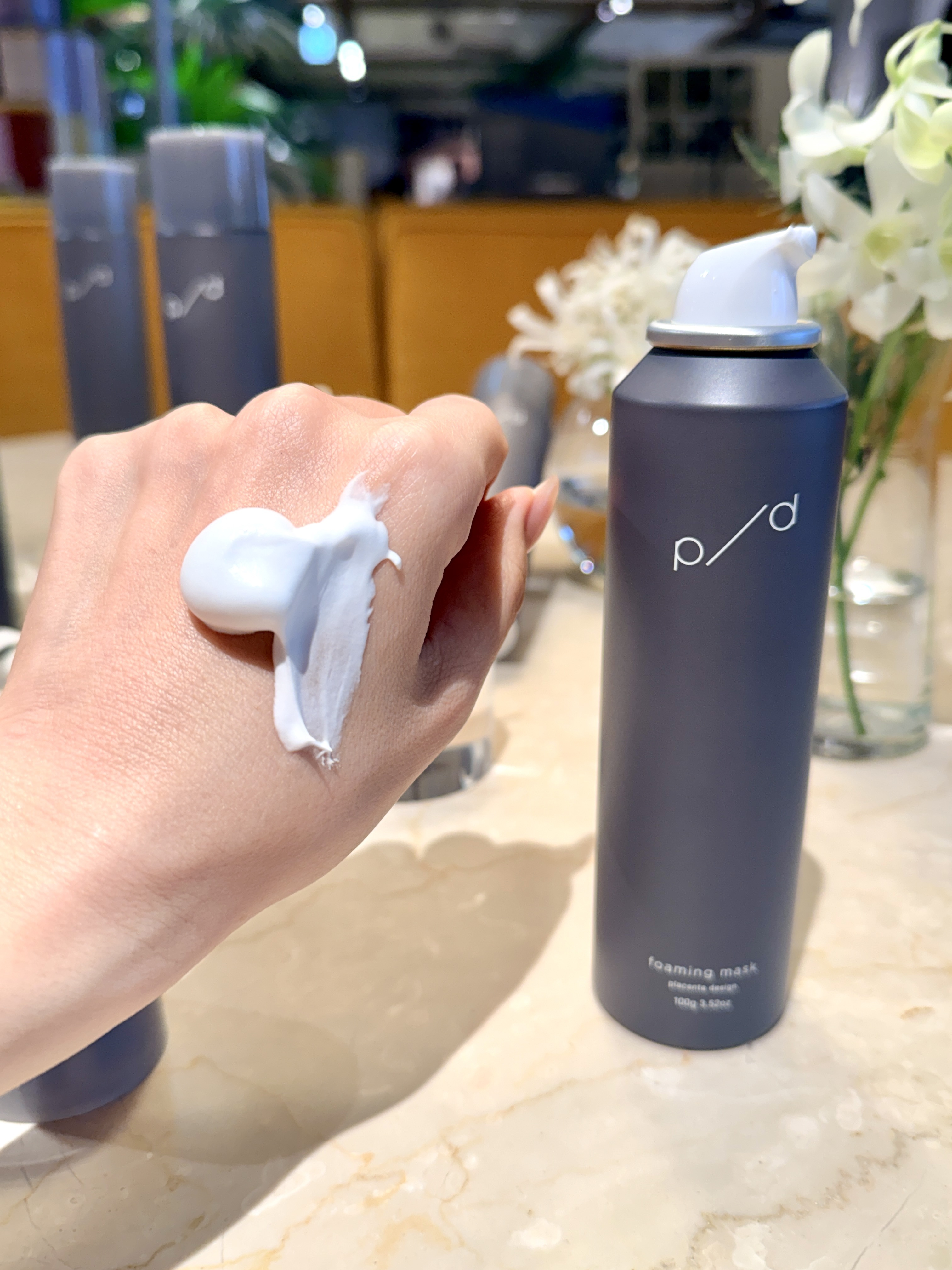 p/d 洗い流さない濃密泡パック/p/d/その他スキンケアを使ったクチコミ（2枚目）