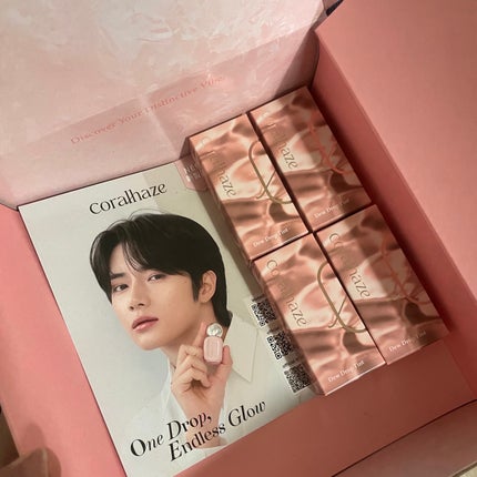 デュー ドロップ ティント/Coralhaze/リップティントを使ったクチコミ(2枚目)