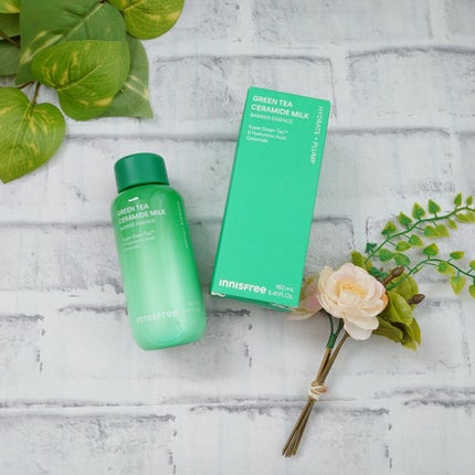グリーンティー セラミド ミルク エッセンストナー/innisfree/化粧水を使ったクチコミ(1枚目)