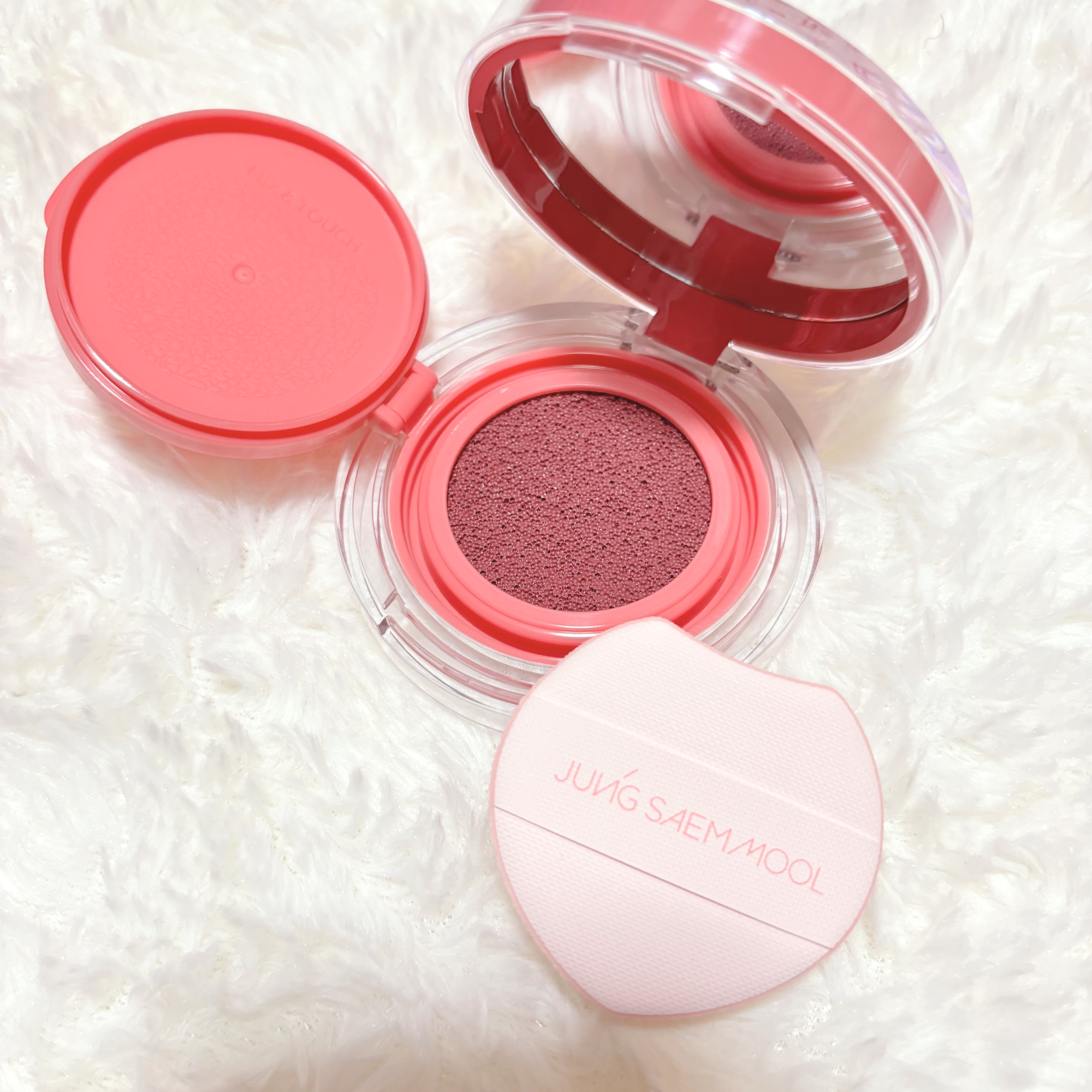 アーティストクッションブラッシュ/JUNG SAEM MOOL/リキッドチークを使ったクチコミ（1枚目）