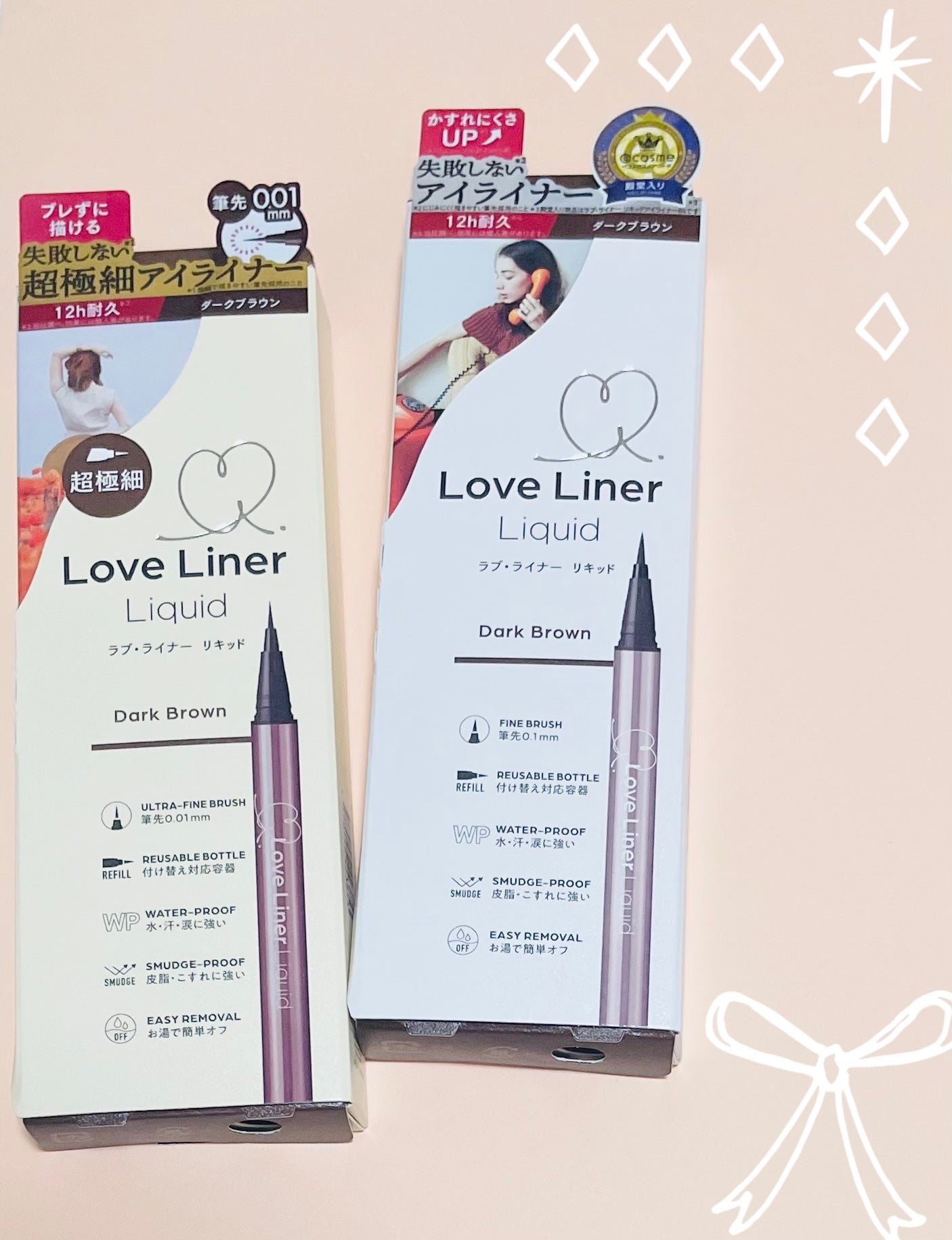 リキッドアイライナーR4/ラブ・ライナー/リキッドアイライナーを使ったクチコミ(1枚目)