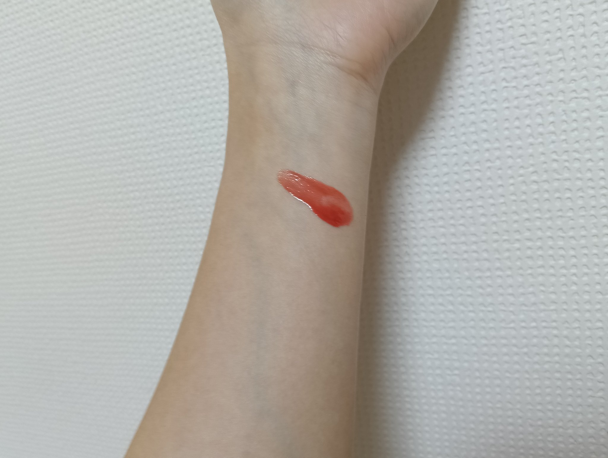 ジューシーティントリップカラー/U R GLAM/リップティントを使ったクチコミ（3枚目）