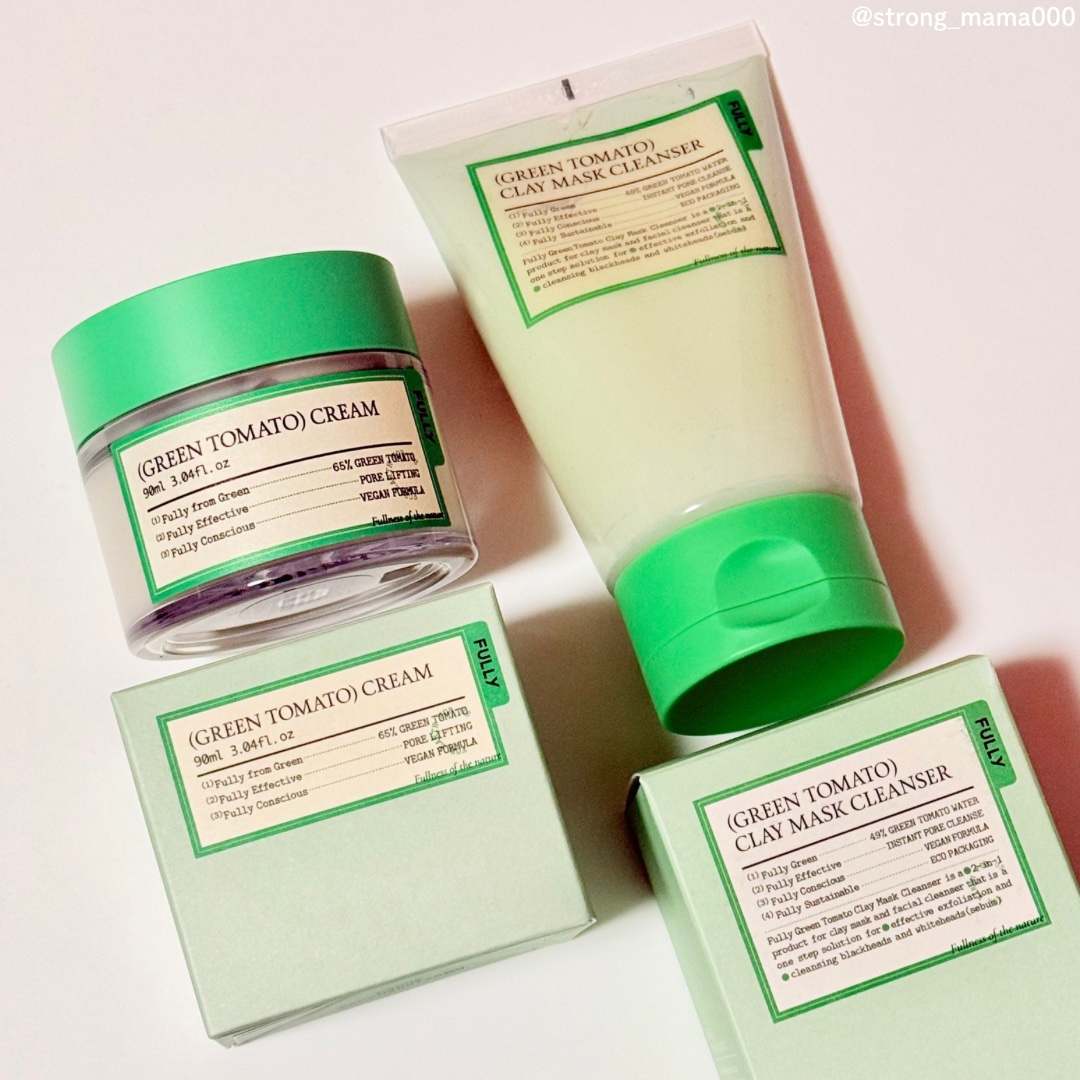 グリーントマトクレイマスククレンザー/FULLY/洗い流すパック・マスクを使ったクチコミ（1枚目）