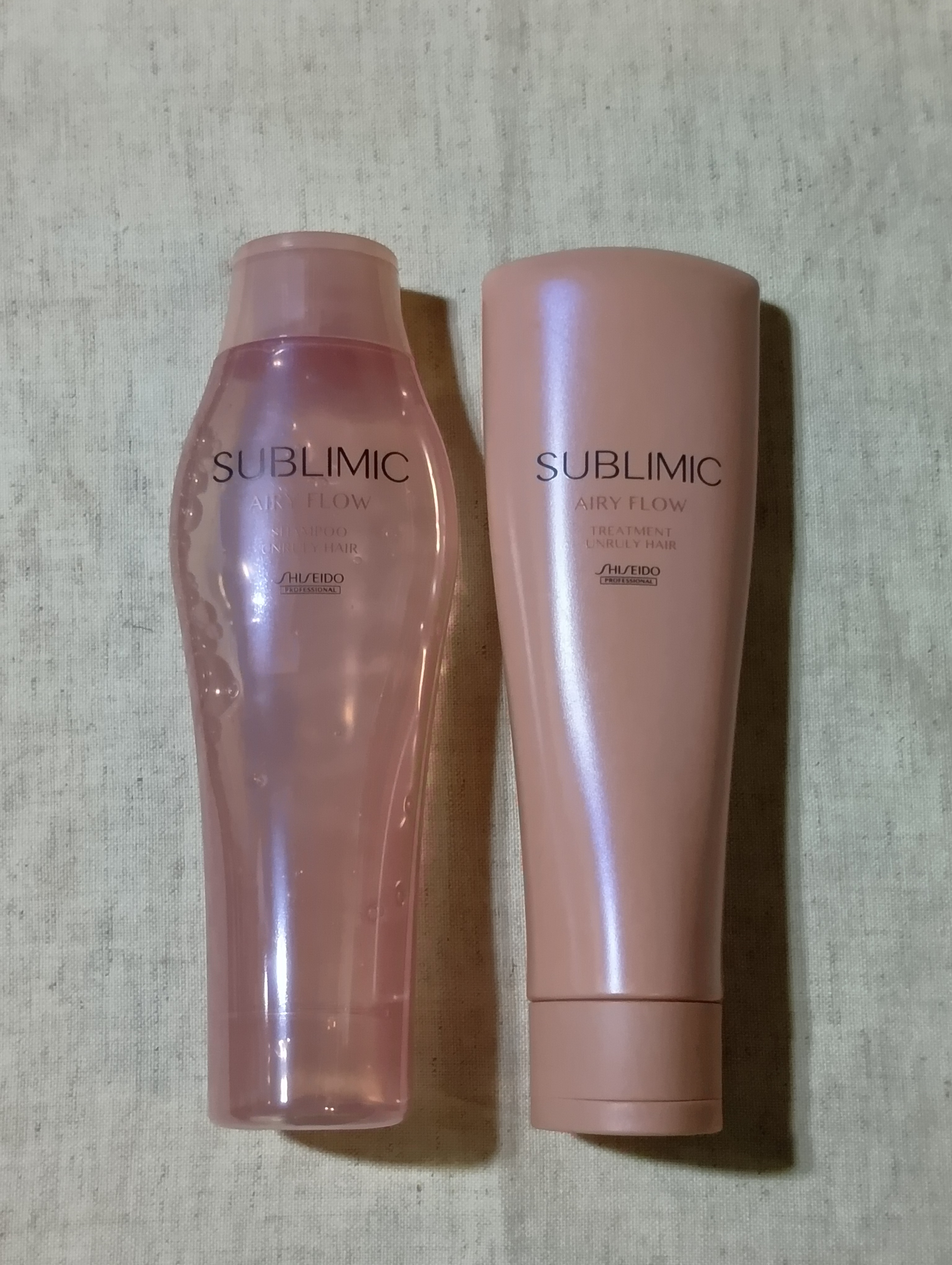 エアリーフロー シャンプー／トリートメント/サブリミック/サロンシャンプーを使ったクチコミ（1枚目）