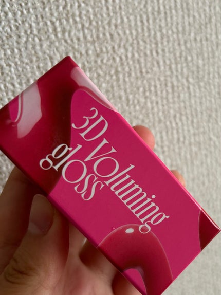 フィー 3Dボリューミンググロス B07 ピーチ 70%/fwee/リップグロスの画像