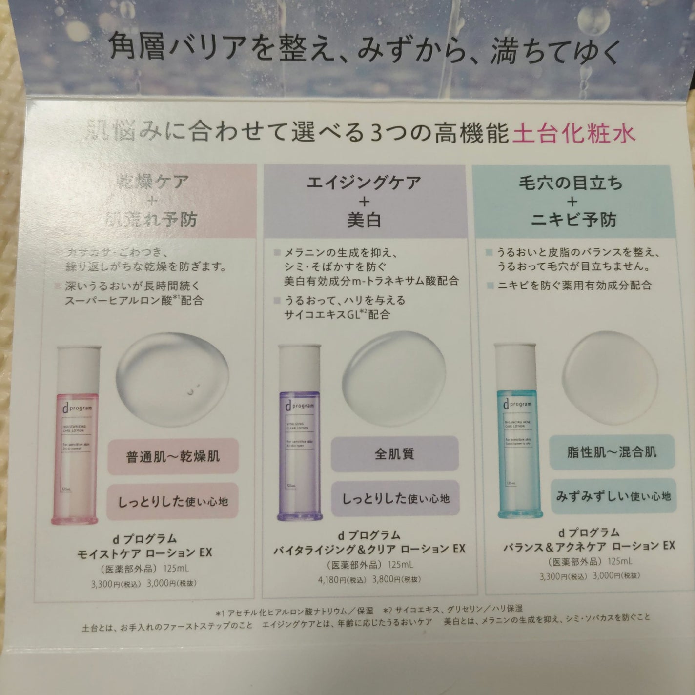 d プログラム モイストケア ローション EX /d プログラム/化粧水を使ったクチコミ(5枚目)