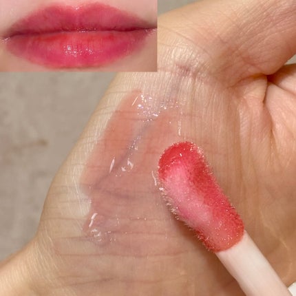 キスキス ビー グロウ オイル/GUERLAIN/リップグロスを使ったクチコミ(2枚目)