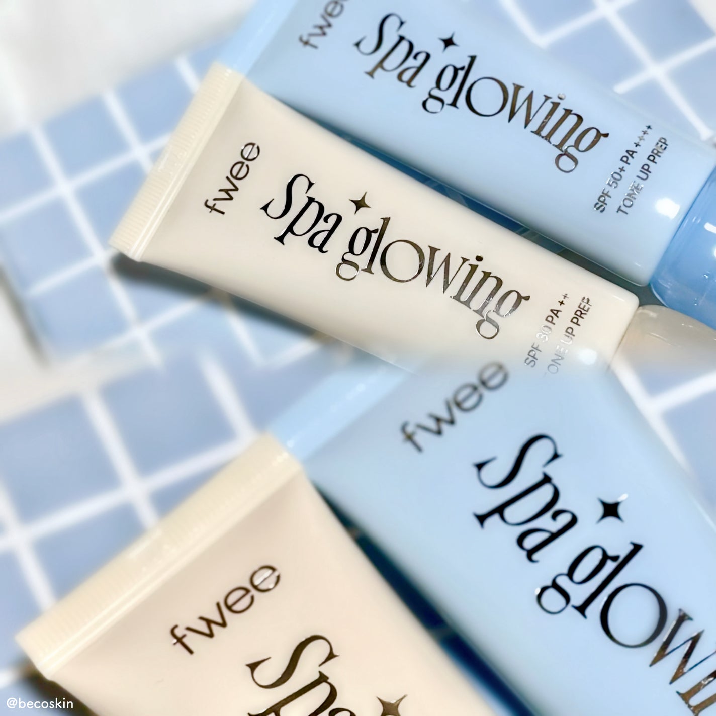 スパグロウUVトーンアップベース/fwee/化粧下地を使ったクチコミ(7枚目)