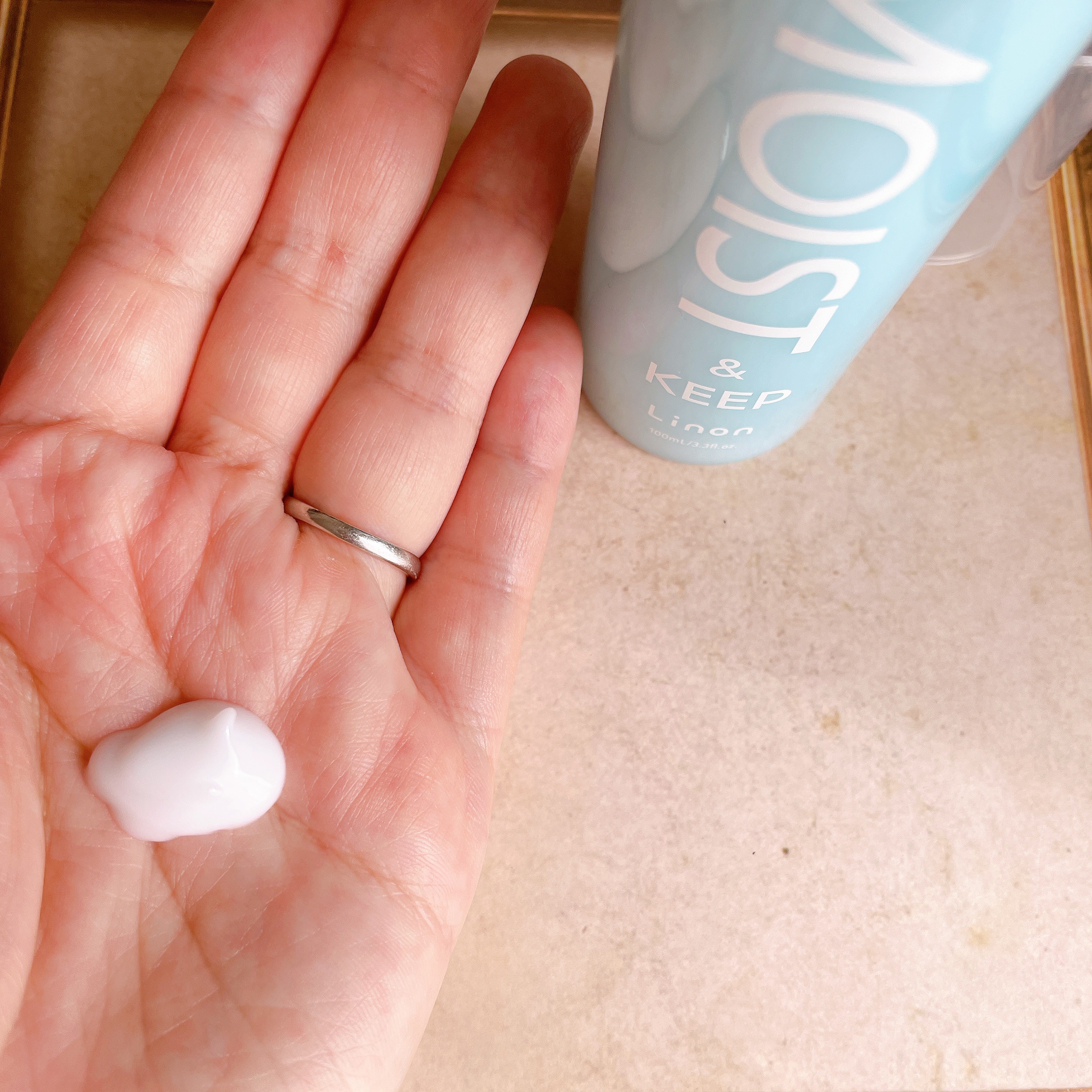 リノン モイストヘアミルク/Linon/ヘアオイルを使ったクチコミ（2枚目）