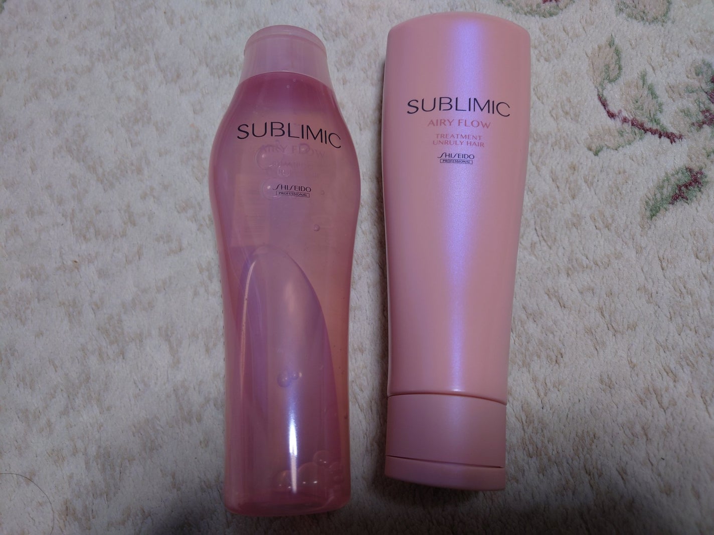 ににょ on LIPS 「サブリミックエアリーフローシャンプーh、&トリートメントhお試..」(1枚目)