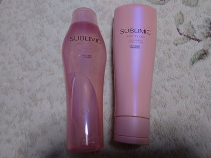 ににょ on LIPS 「サブリミックエアリーフローシャンプーh、&トリートメントhお試..」(1枚目)