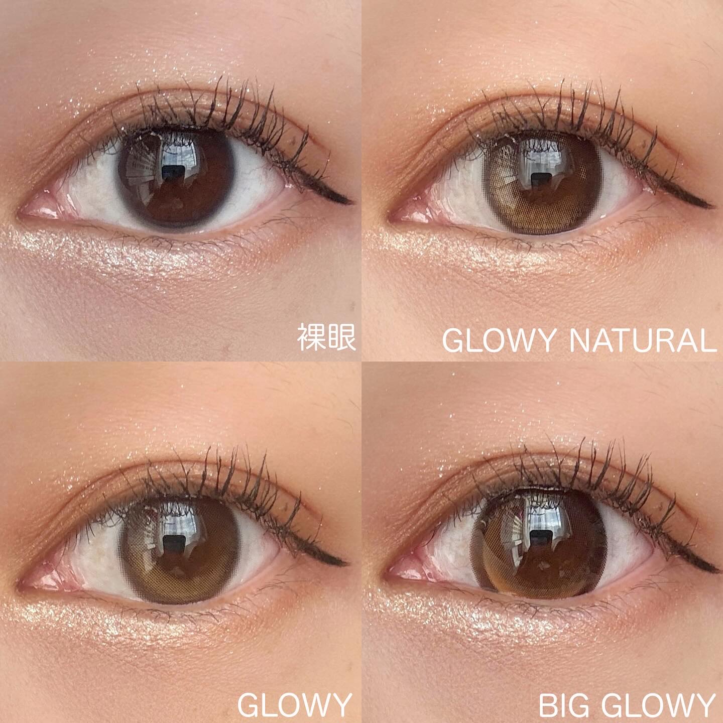 Glowy Natural 1Day/OLENS/カラーコンタクトレンズを使ったクチコミ（2枚目）