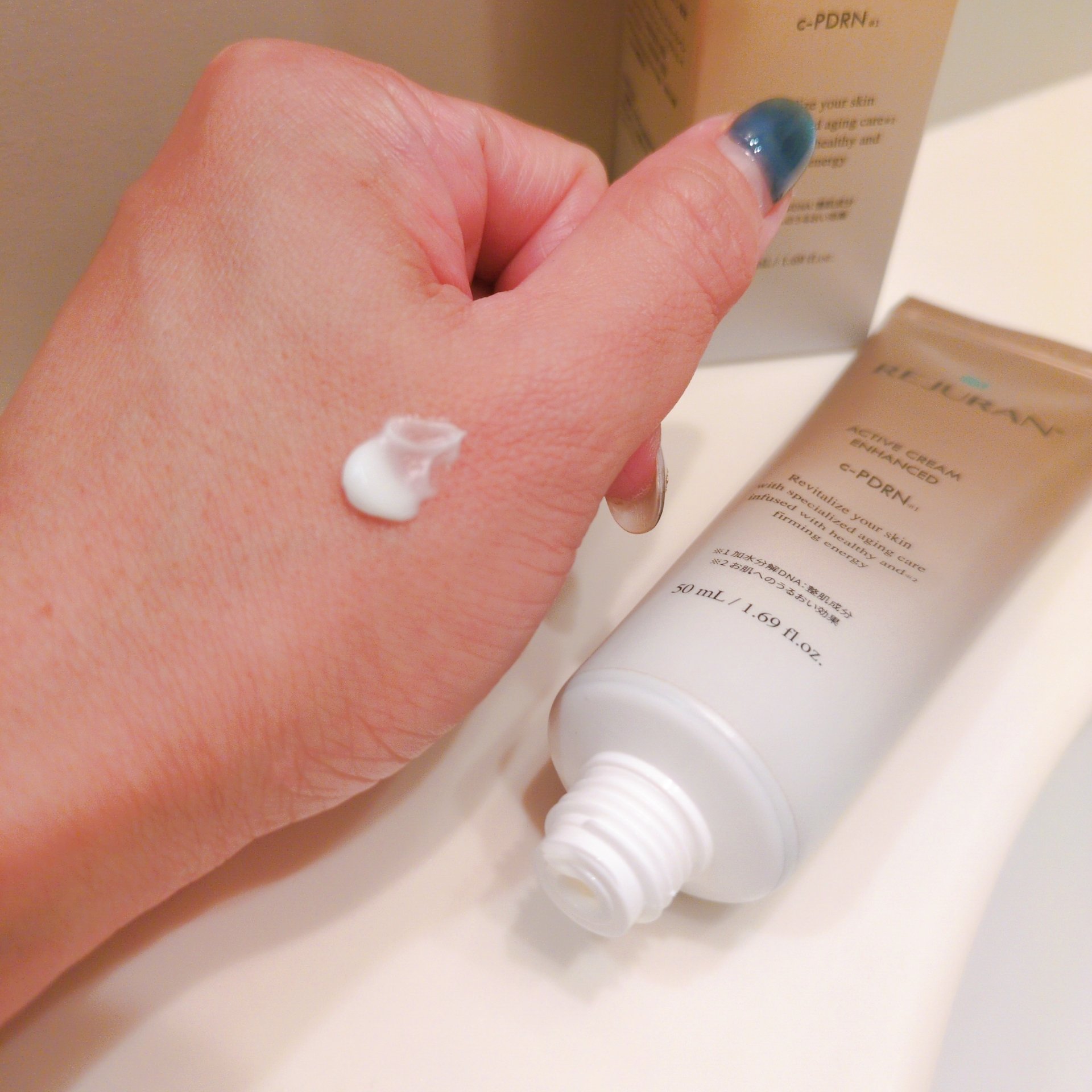 REJURAN ターンオーバーアクティブクリーム 50ml/REJURAN COSMETICS/フェイスクリームを使ったクチコミ（3枚目）