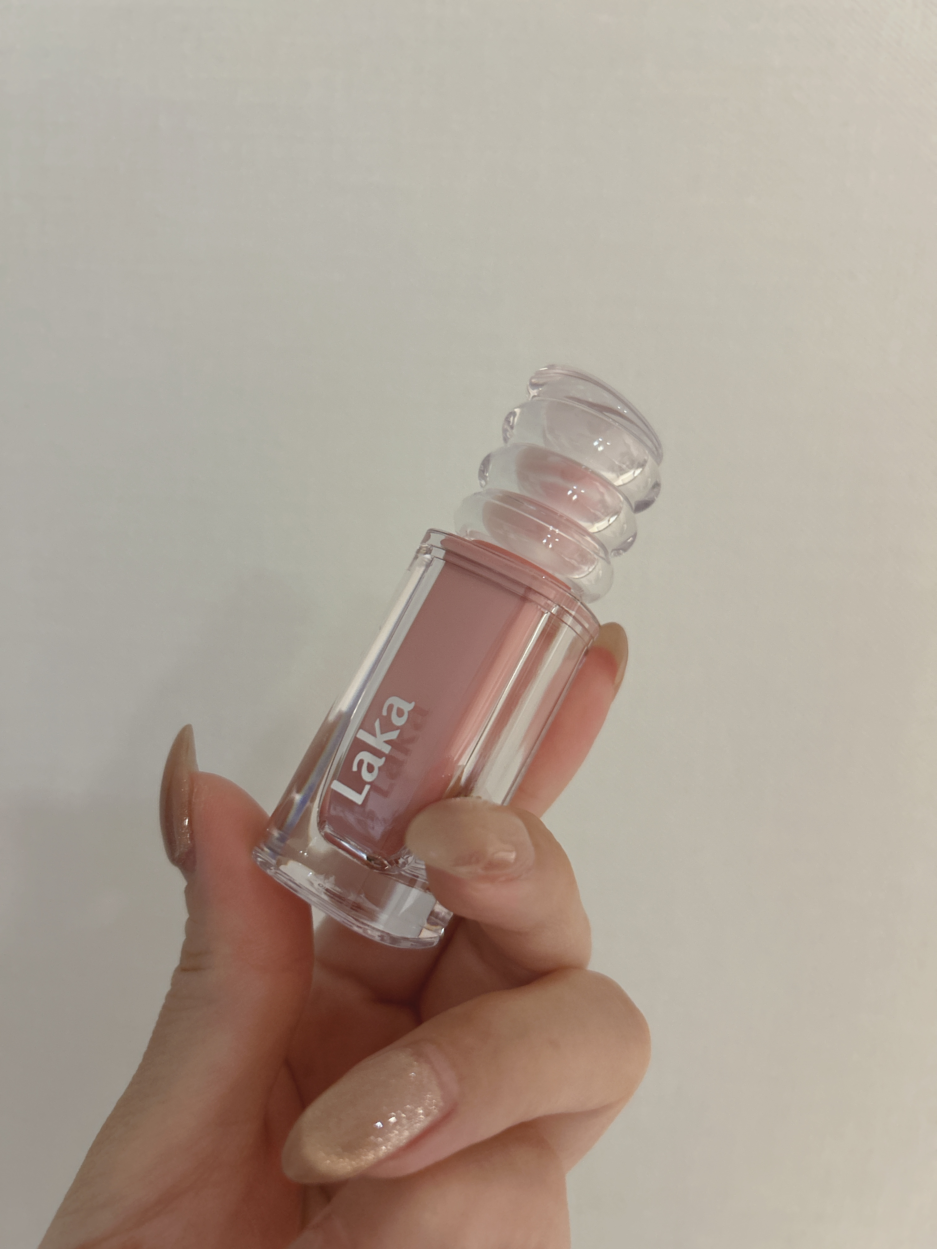 ラカ　マキシグレイヤーティント ＃604　ミスティー/Laka/リップティントを使ったクチコミ（2枚目）