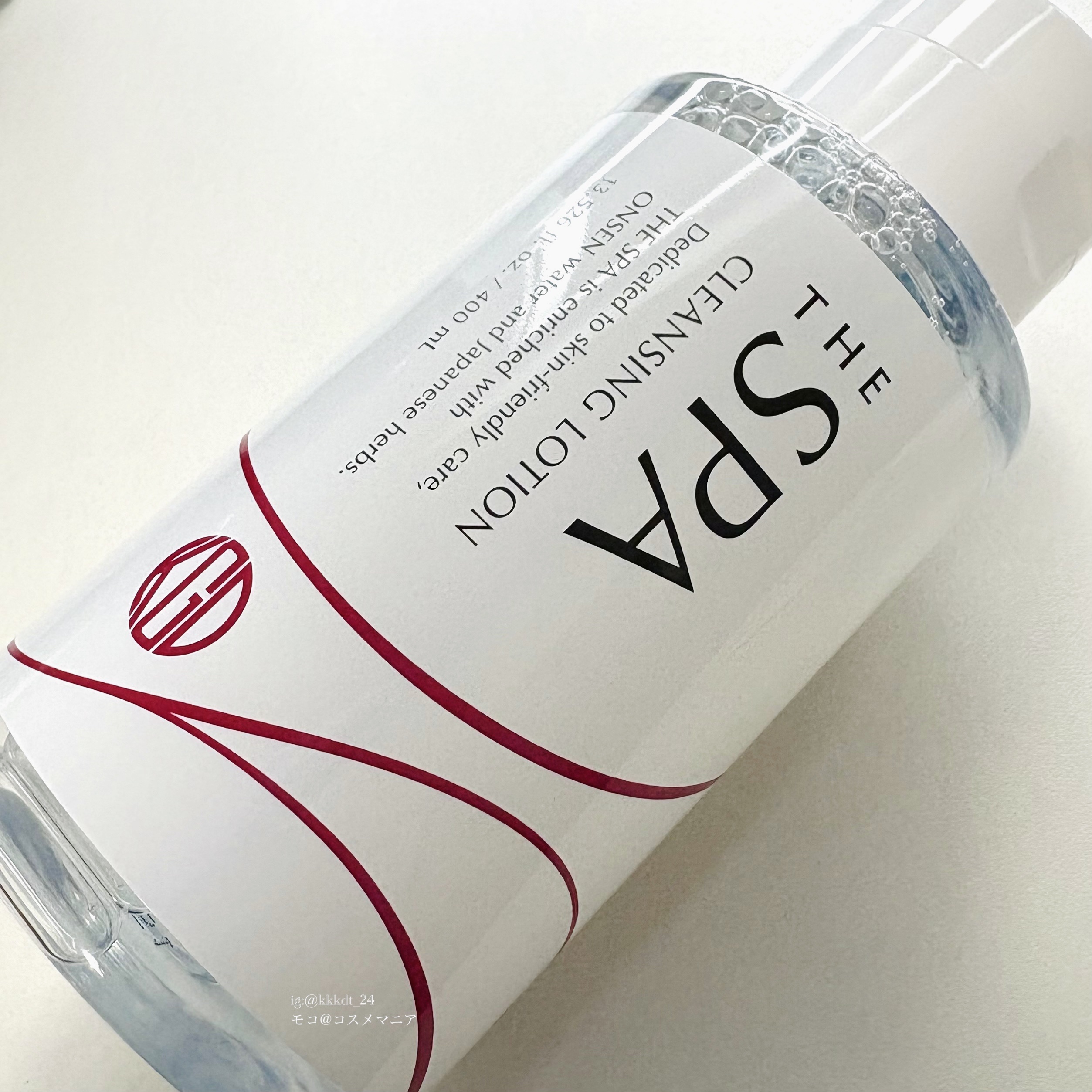 THE SPA クレンジングローション/Koh Gen Do/クレンジングウォーターを使ったクチコミ（1枚目）