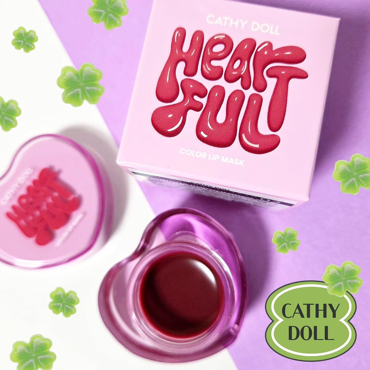 Cathy Doll ハートフル カラーリップマスク/CathyDoll/リップマスクを使ったクチコミ(1枚目)