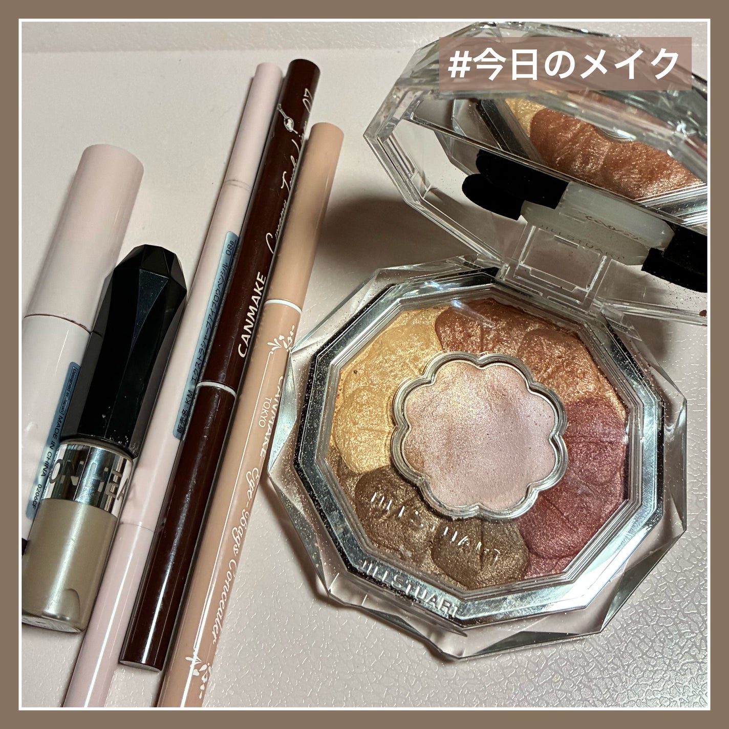 クリーミータッチライナー/キャンメイク/ジェルアイライナーを使ったクチコミ(1枚目)