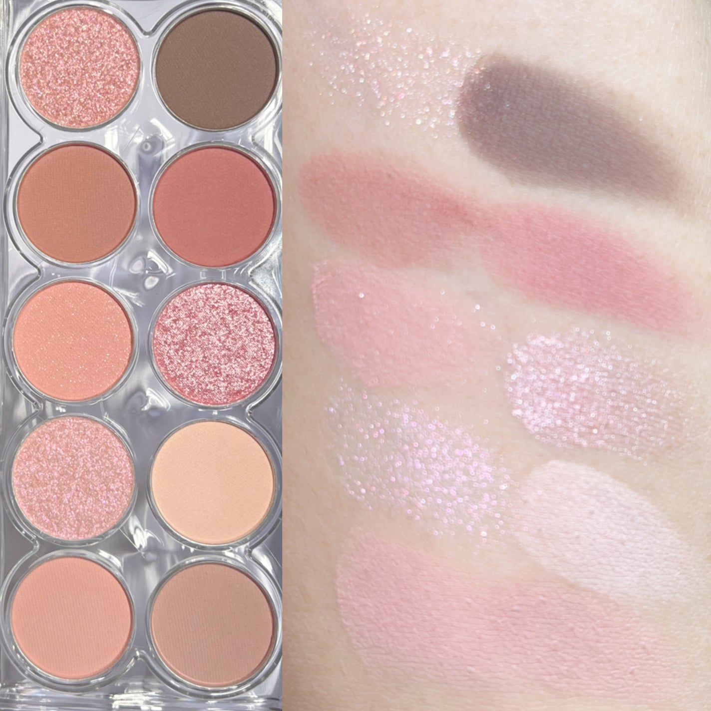 ライト オン アイズ シャドウ パレット/Lummir/アイシャドウパレットを使ったクチコミ(3枚目)