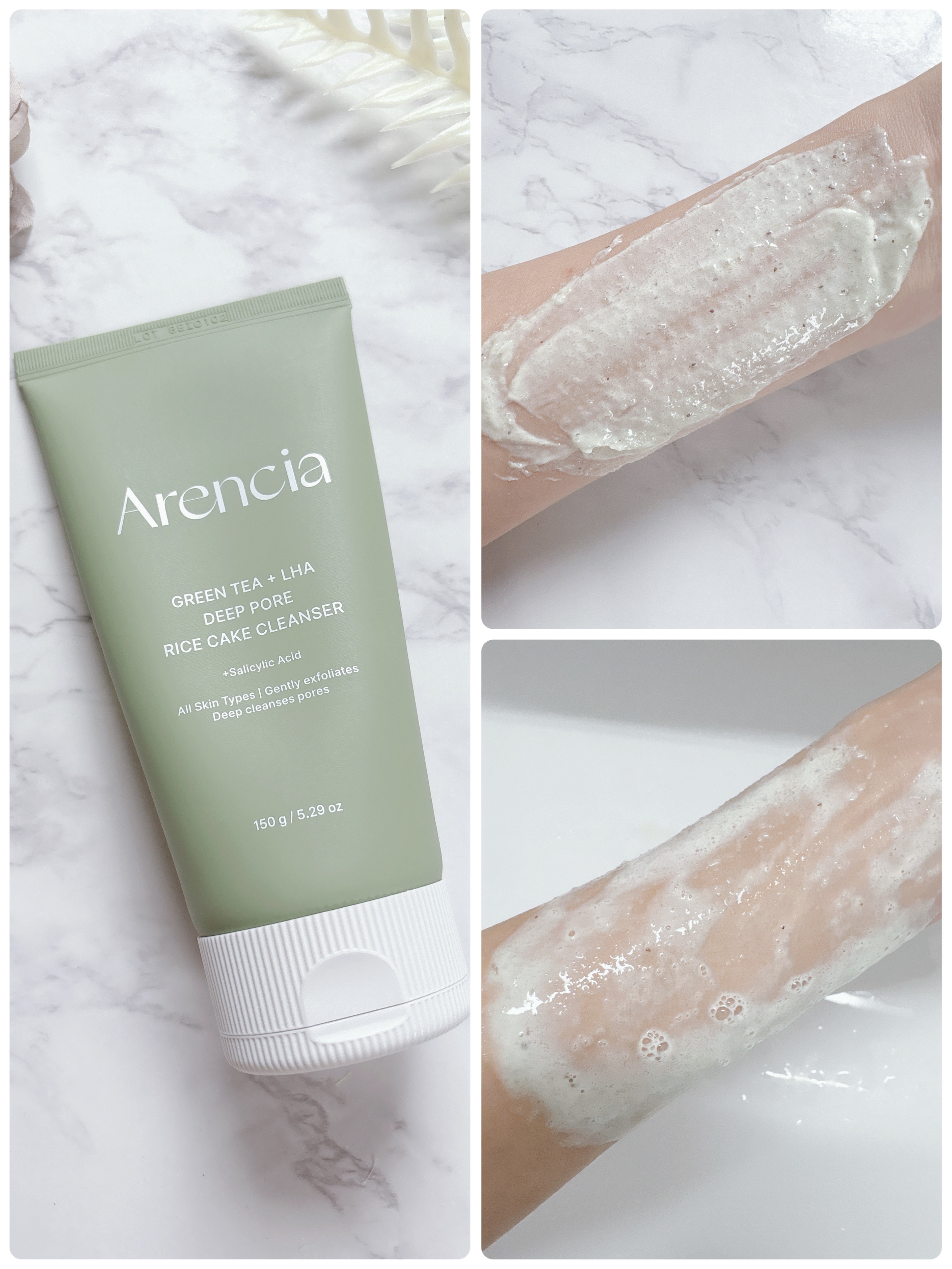 プレミアムもちソープ「グリーン」 /アレンシア/その他洗顔料を使ったクチコミ（3枚目）