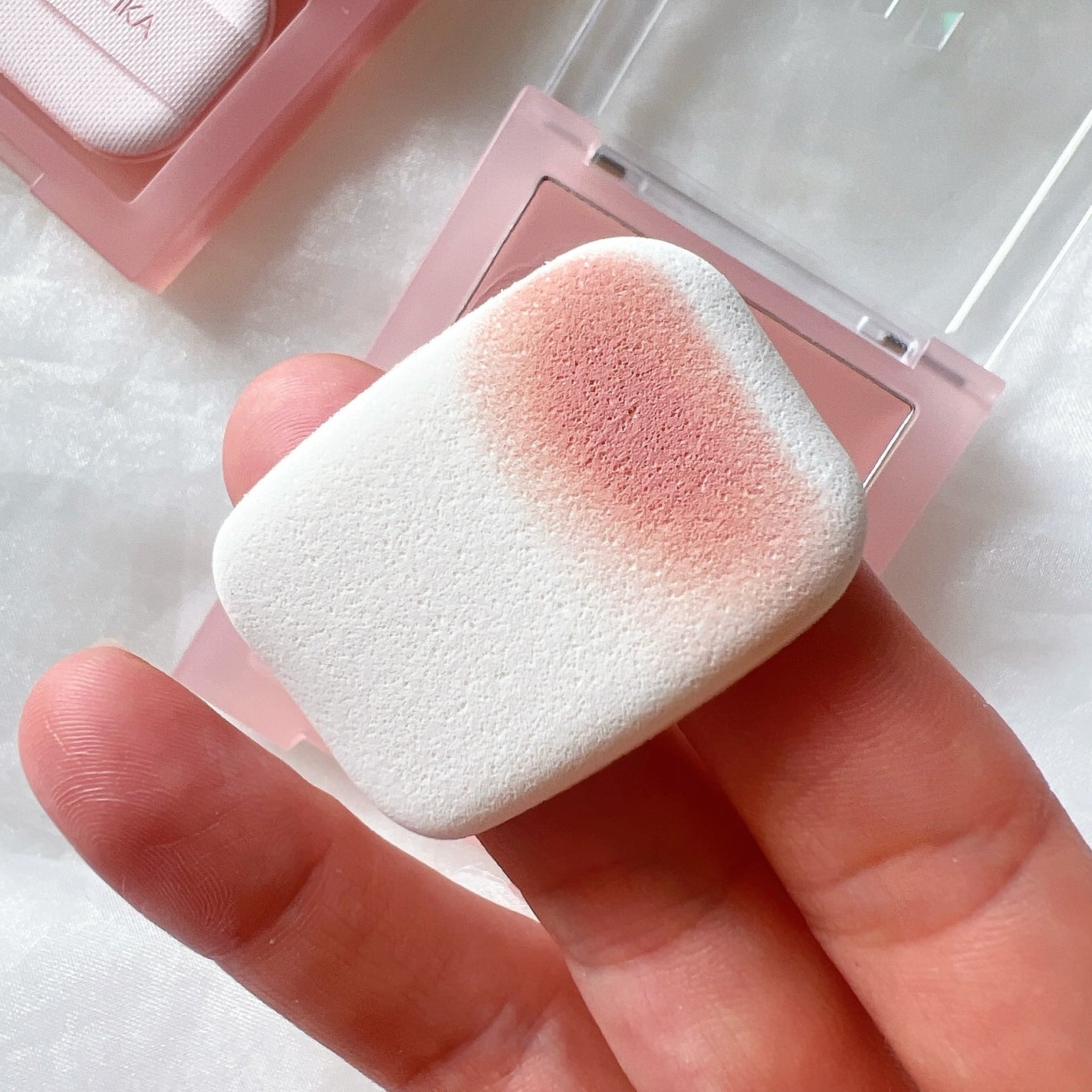 ティンテッドミルククリームブラッシュ /HOLIKA HOLIKA/ジェル・クリームチークを使ったクチコミ(9枚目)