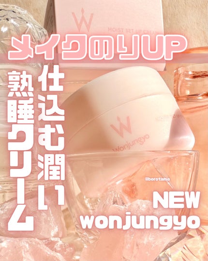 ウォンジョンヨ モイストセットアップクリーム/Wonjungyo/化粧下地を使ったクチコミ(1枚目)