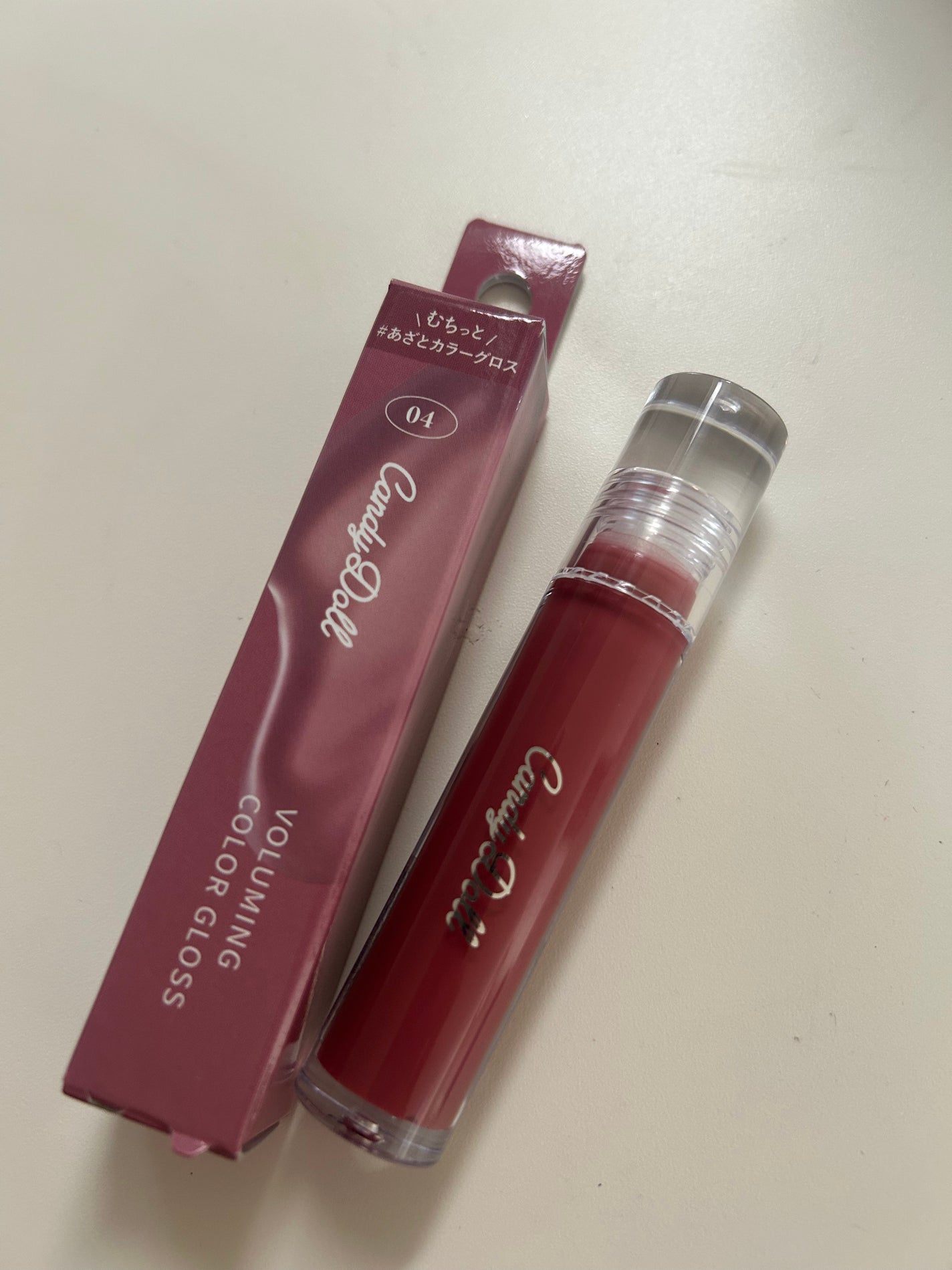 ボリューミングカラーグロス/CandyDoll/リップグロスを使ったクチコミ(1枚目)