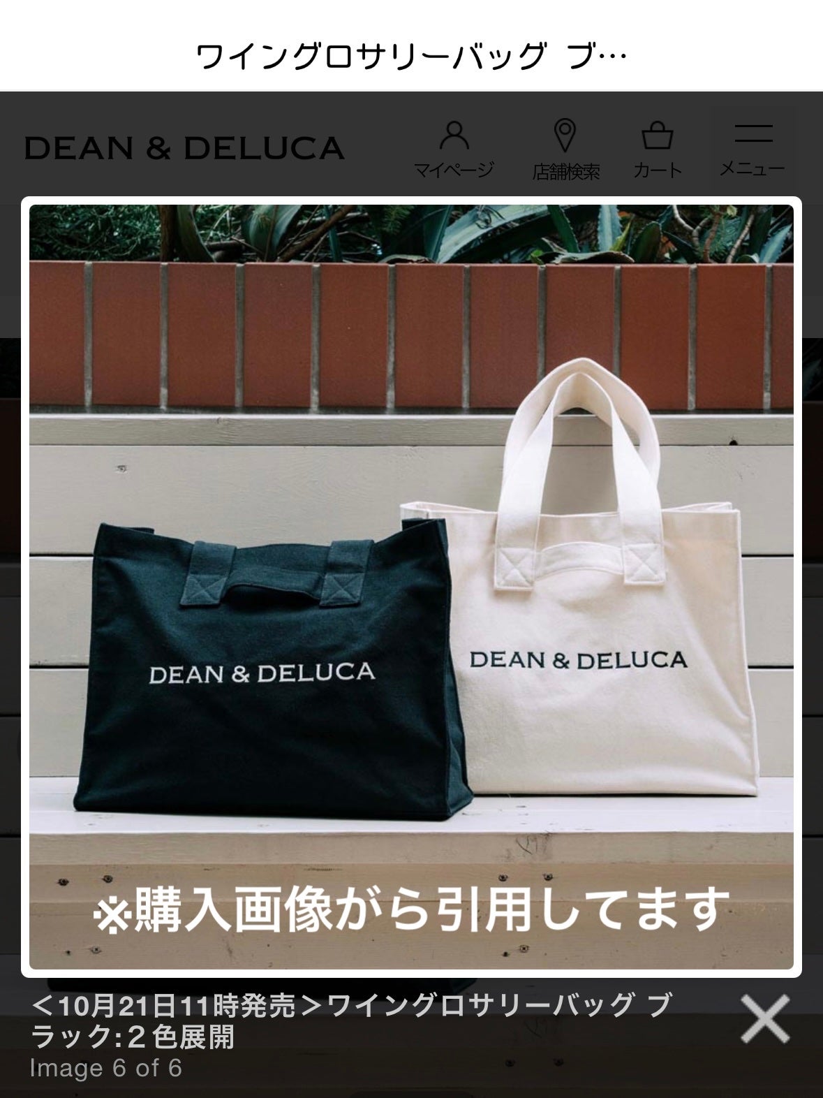 DEAN & DELUCA ワイングロサ リーバッグブラック/DEAN&DELUCA/その他を使ったクチコミ(3枚目)