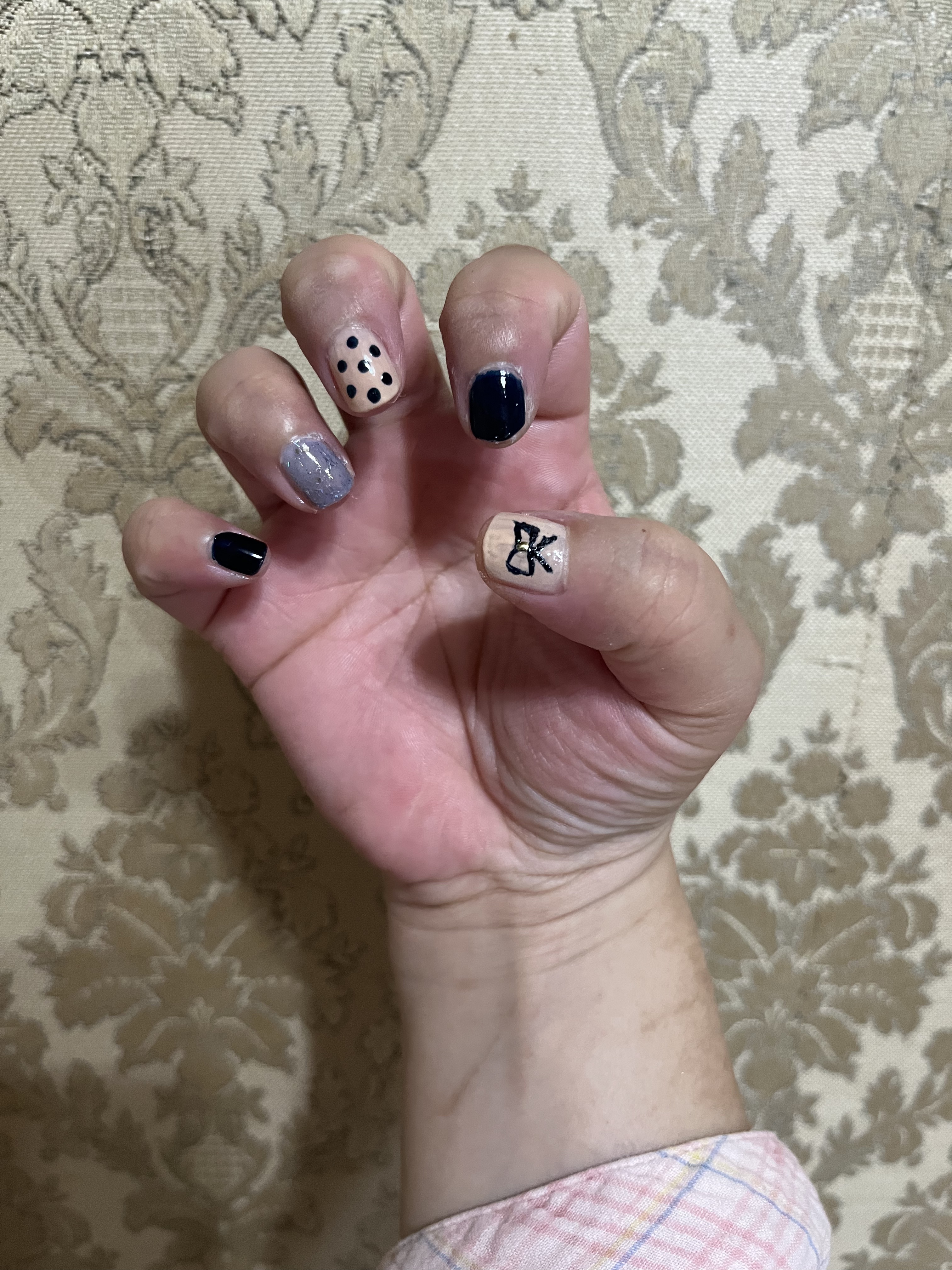 ITGグリッターネイル/DAISO/マニキュアを使ったクチコミ（2枚目）