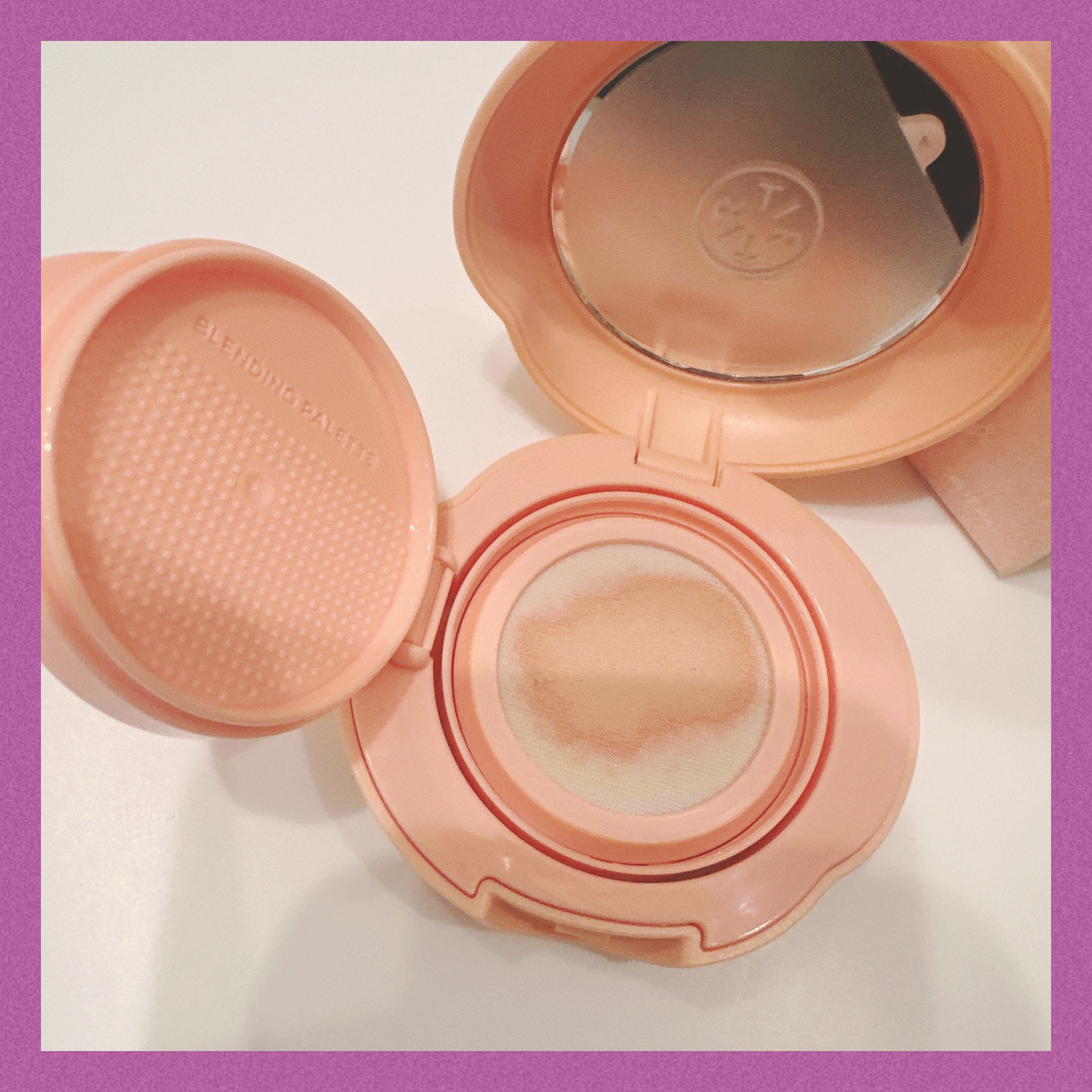 AIRY BLOOM MESH BLUSH/TIRTIR(ティルティル)/リキッドチークを使ったクチコミ（2枚目）