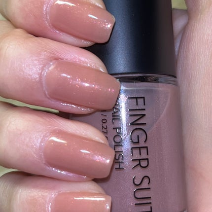 FINGER SUIT ネイルポリッシュ/FINGER SUIT/マニキュアを使ったクチコミ(3枚目)