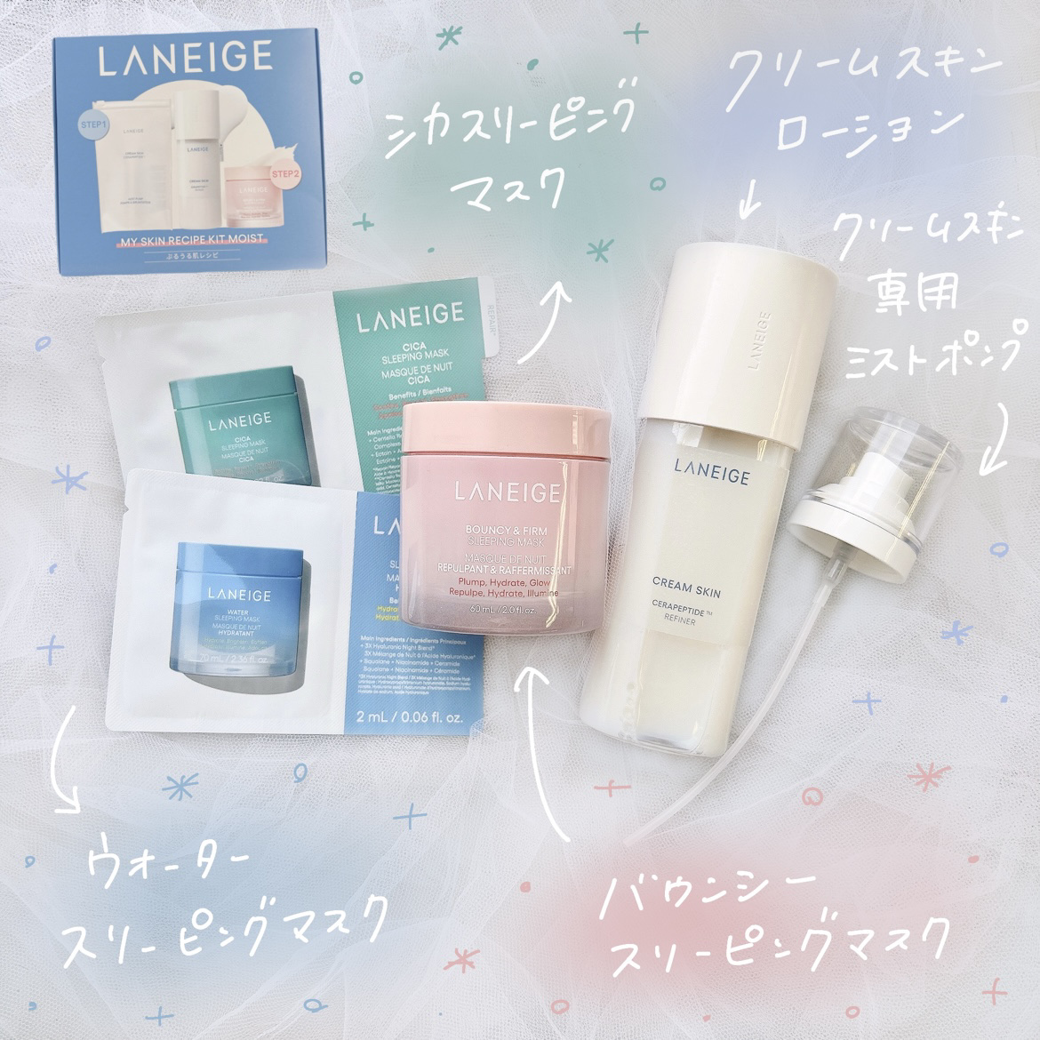 クリームスキン ローション/LANEIGE/化粧水を使ったクチコミ（2枚目）