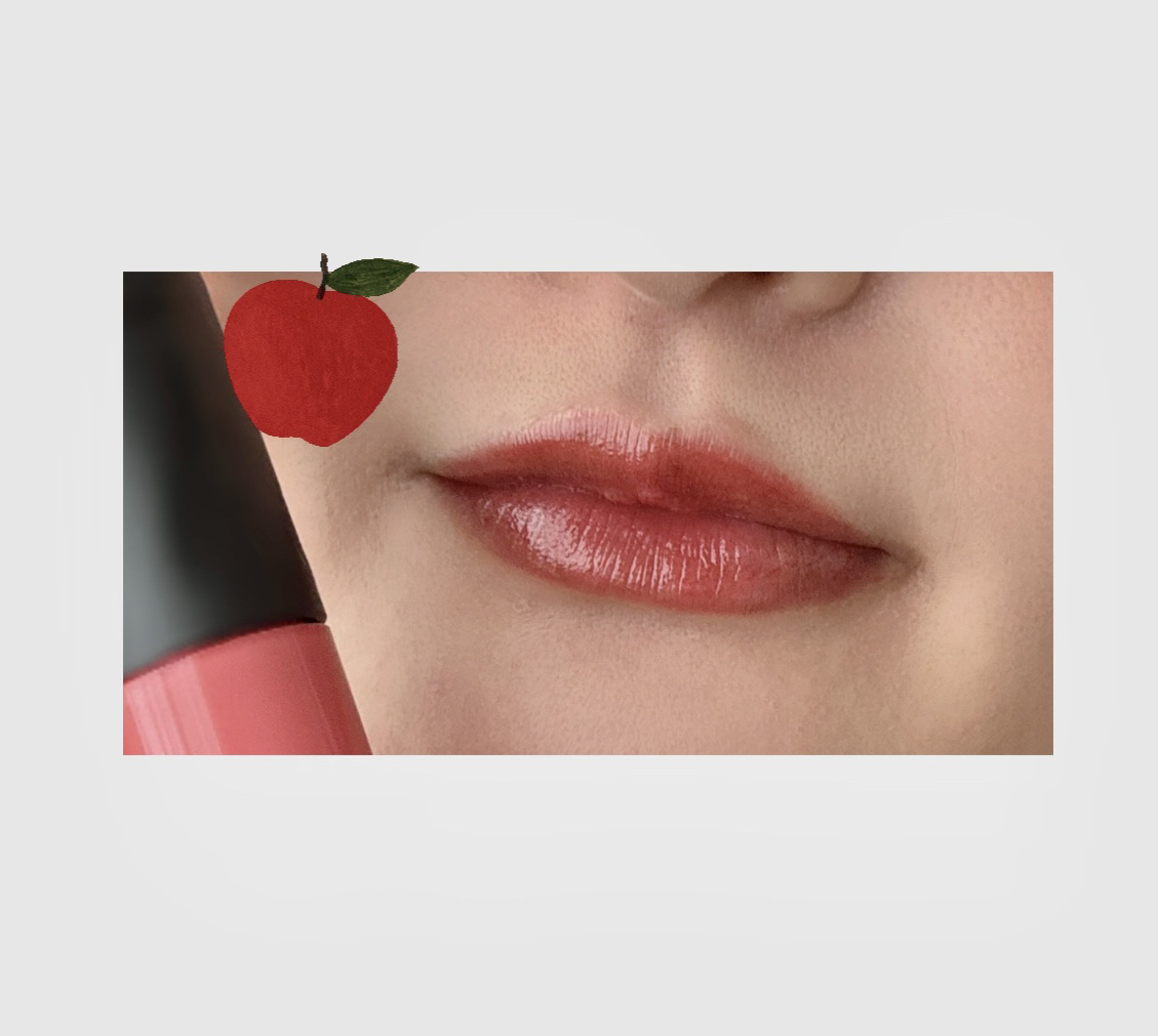 リップグロウボム/マキアージュ/リップティントを使ったクチコミ（2枚目）