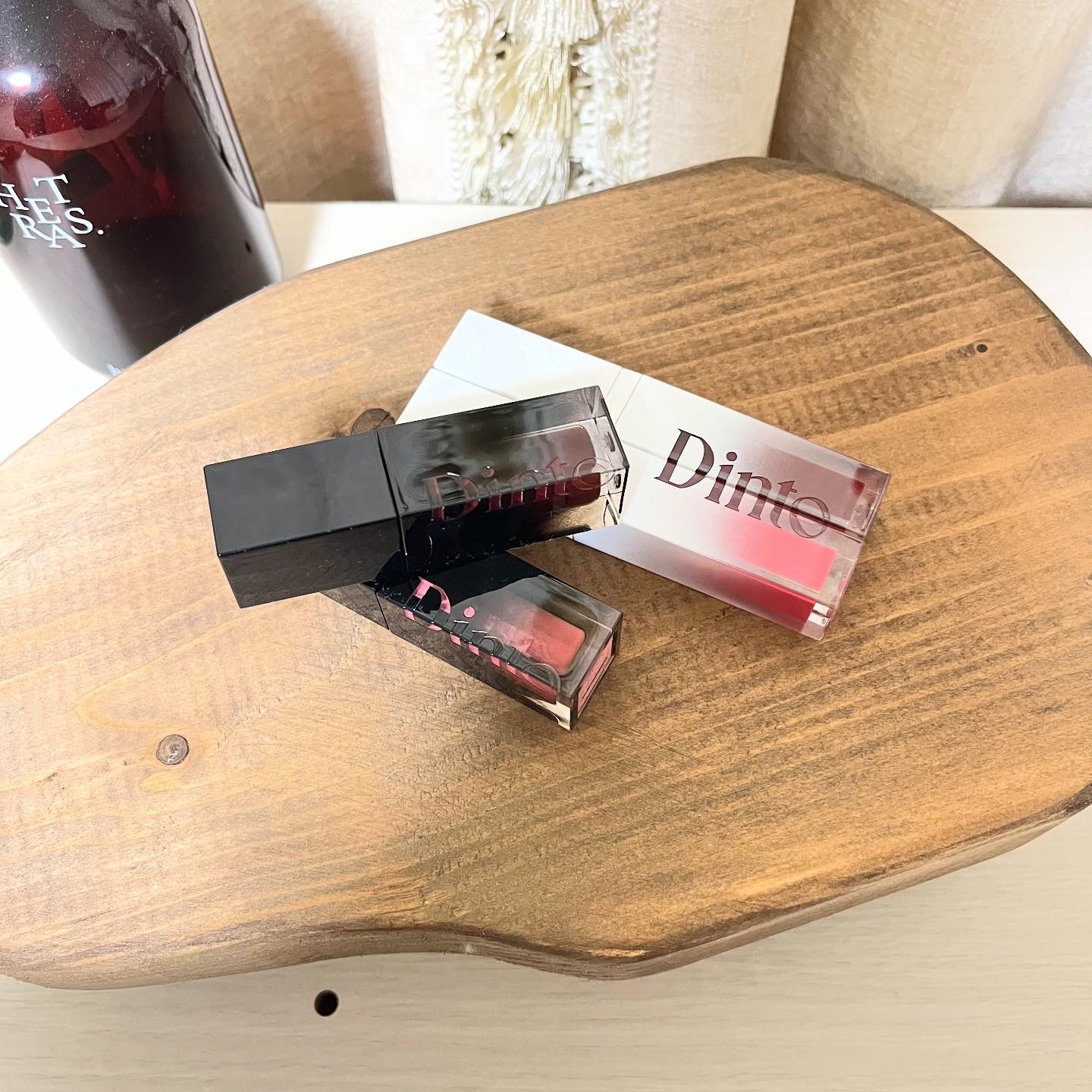 ブラーグロイリップティント/Dinto/リップティントを使ったクチコミ（1枚目）