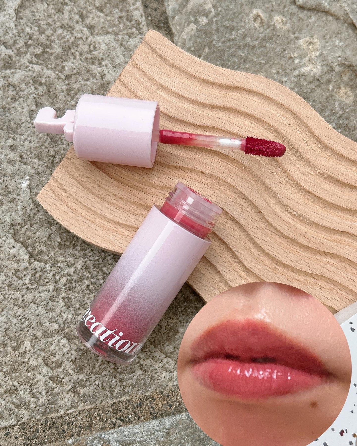 ウォーターグレーズリップティント/Rest & Recreation BEAUTY/リップティントを使ったクチコミ(4枚目)