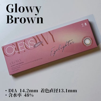 Glowy 1day/OLENS/ワンデー(1DAY)カラコンを使ったクチコミ(3枚目)