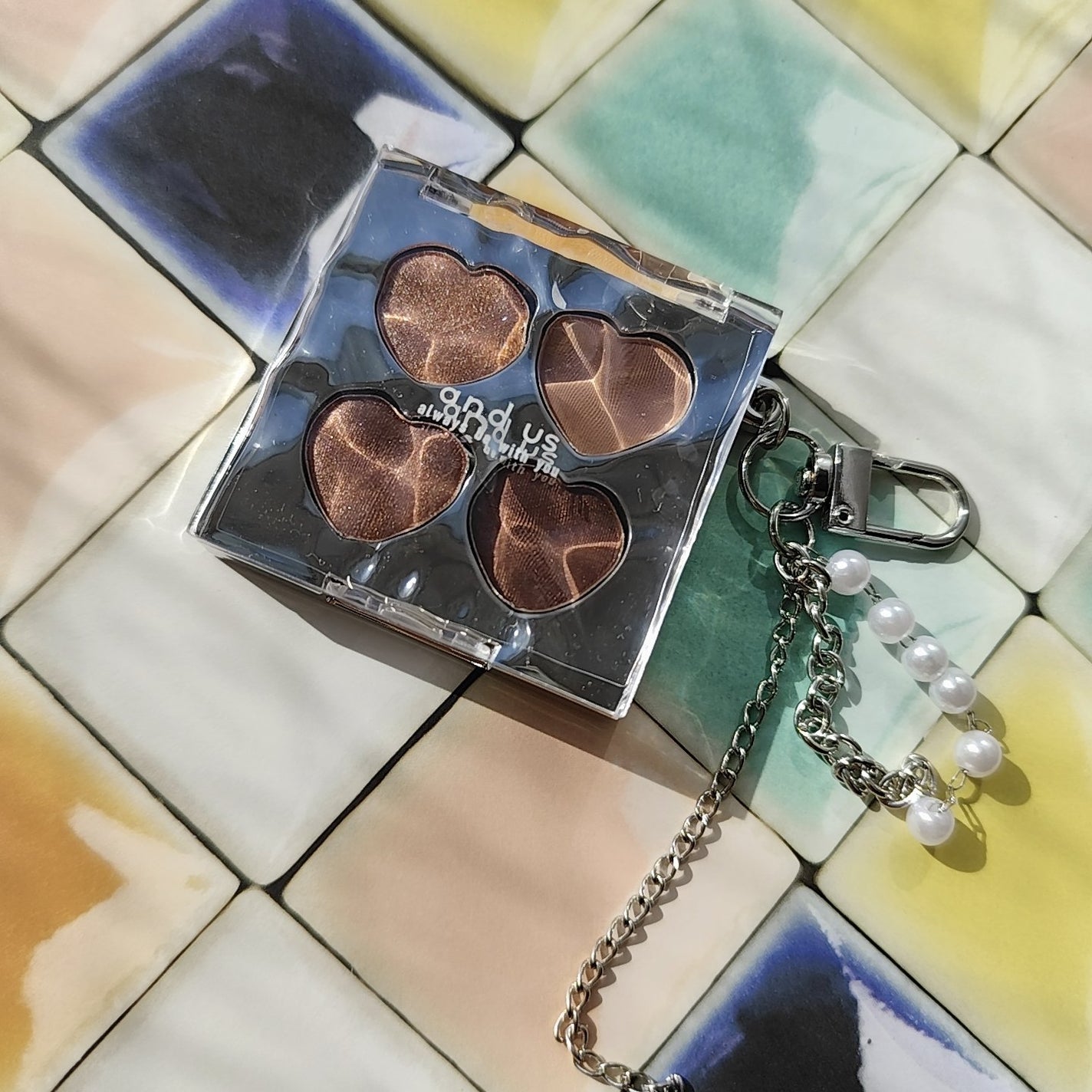 ミニアイシャドウパレット/and us/アイシャドウパレットを使ったクチコミ(6枚目)