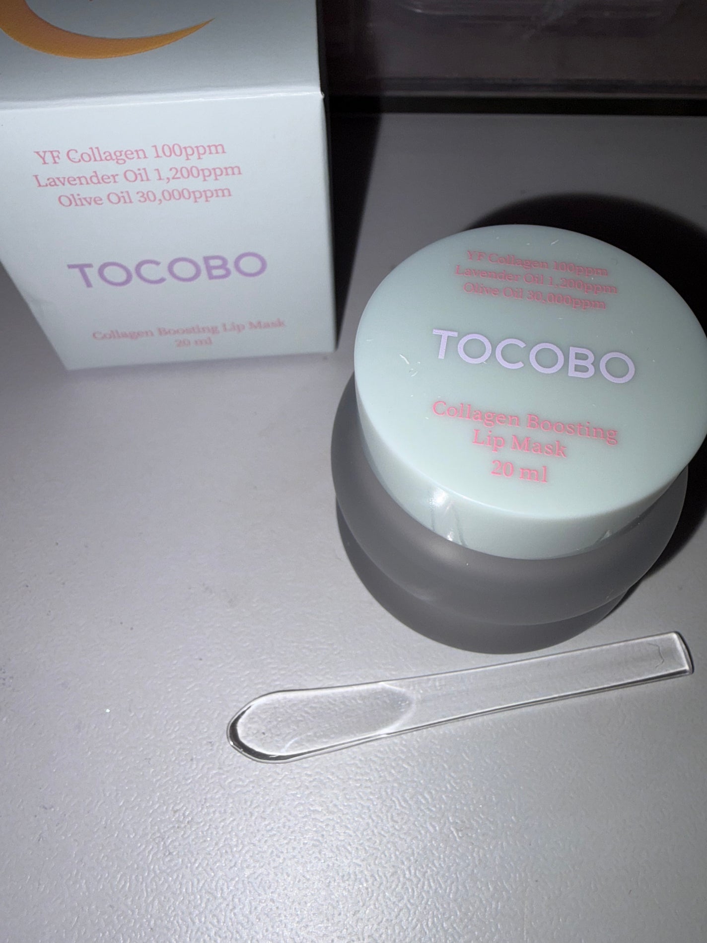 コラーゲンブースティングリップマスク/TOCOBO/リップマスクを使ったクチコミ(2枚目)