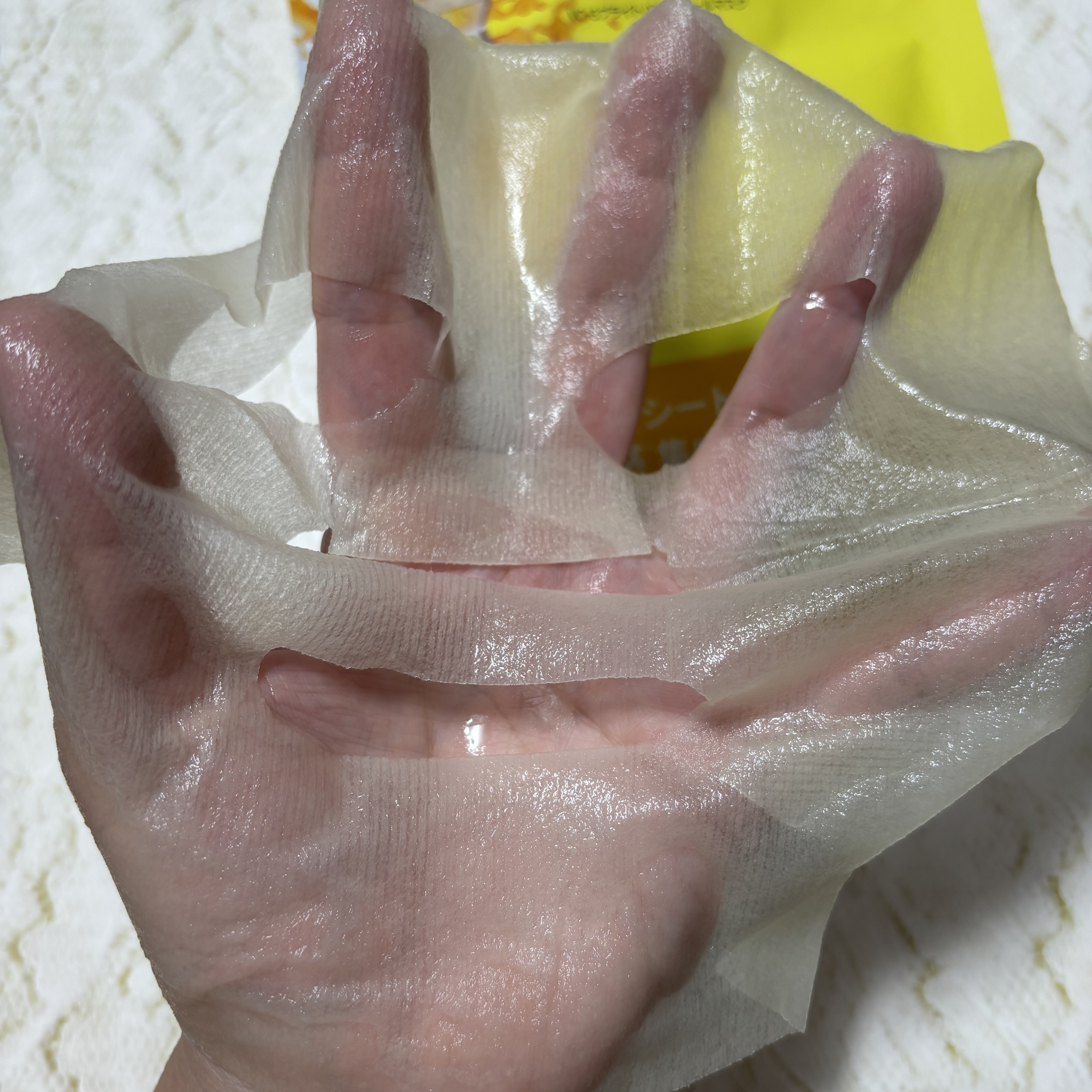 VC+3 Bright Banana Peel Mask/LIALUSTER/シートマスク・パックを使ったクチコミ（2枚目）