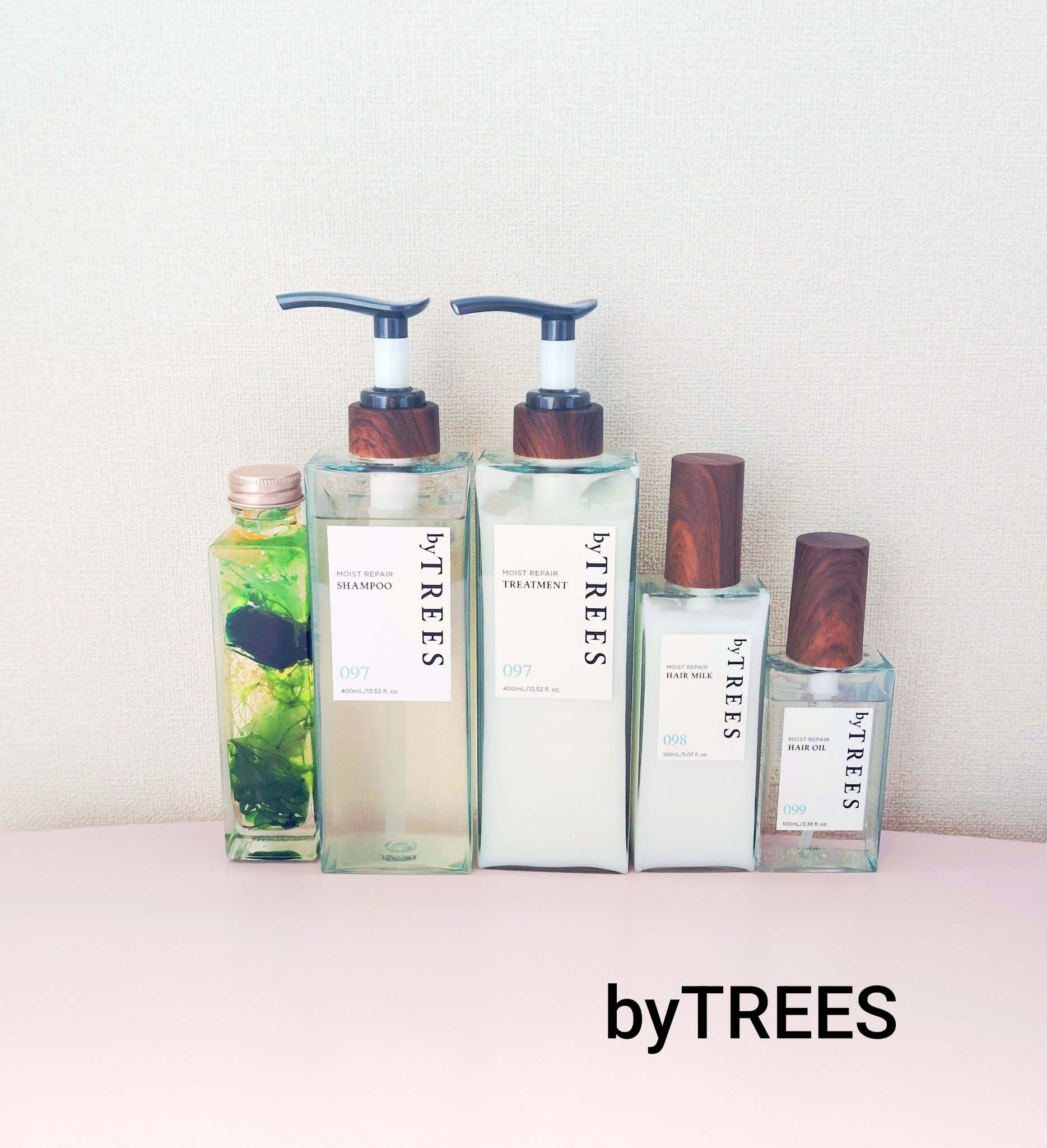 バイツリーズ モイストリペアシャンプー/トリートメント/byTREES/市販シャンプーを使ったクチコミ（1枚目）