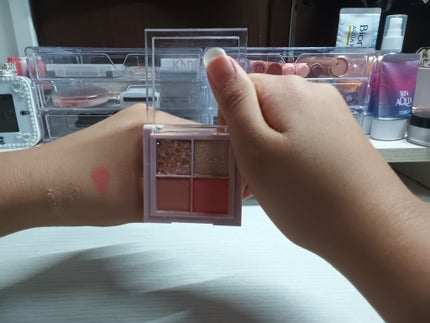 KM リッププランピンググロス/Kyumme/リップグロスを使ったクチコミ(4枚目)