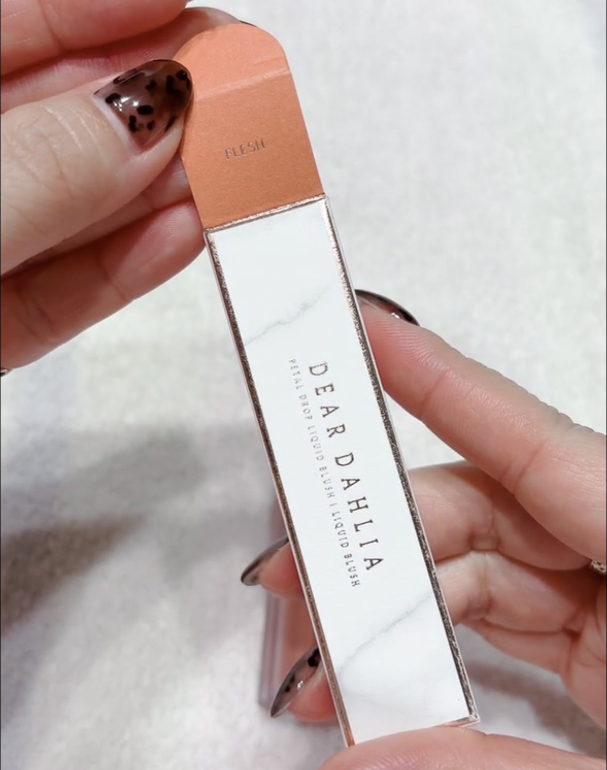 ペタルドロップリキッドブラッシャー/DEAR DAHLIA/リキッドチークを使ったクチコミ（2枚目）